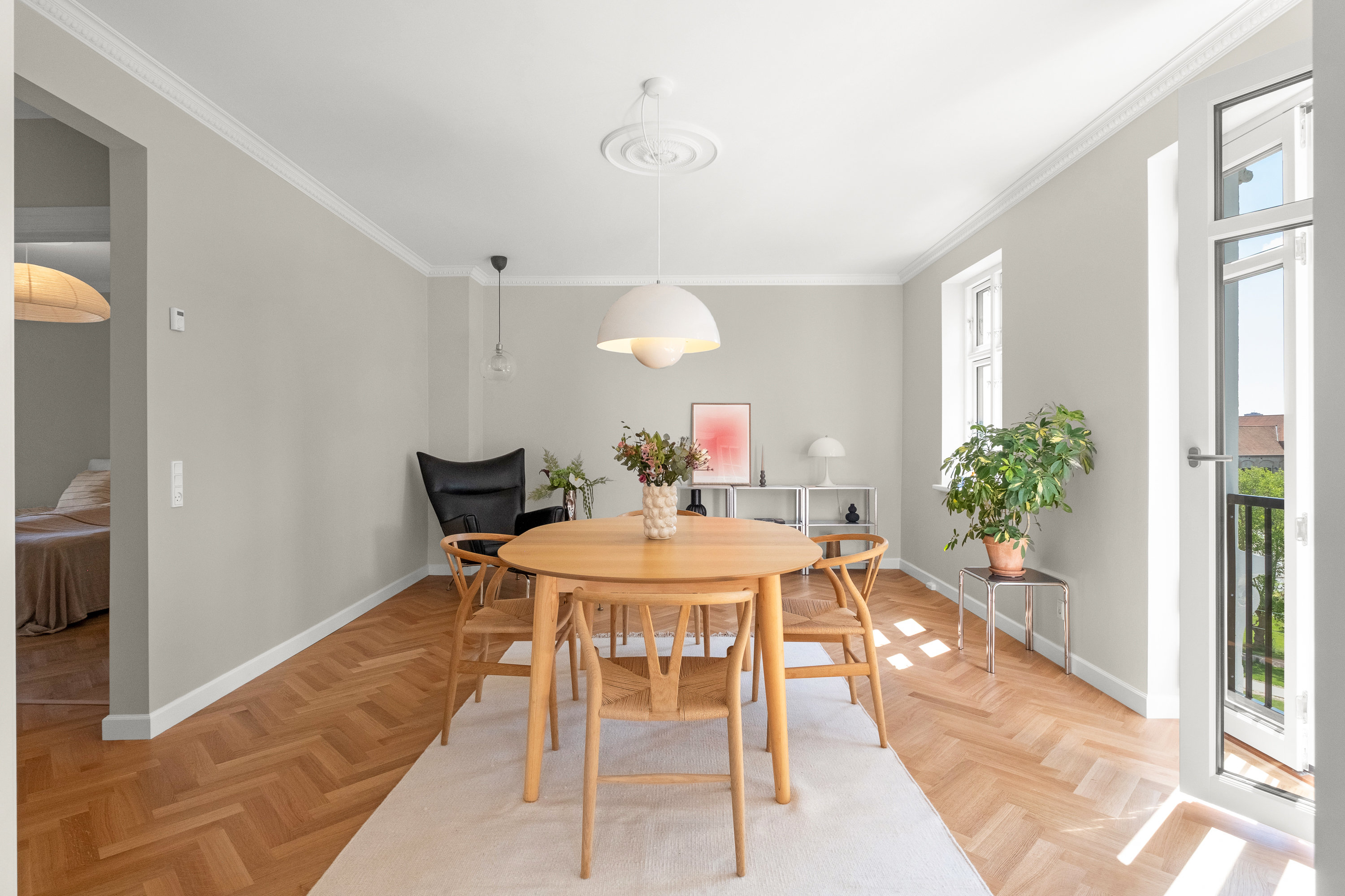 Fremhævet stue billede i fuldskærmstilstand. Billede af Saltholmsgade 33, 2. th., 8000 Aarhus C
