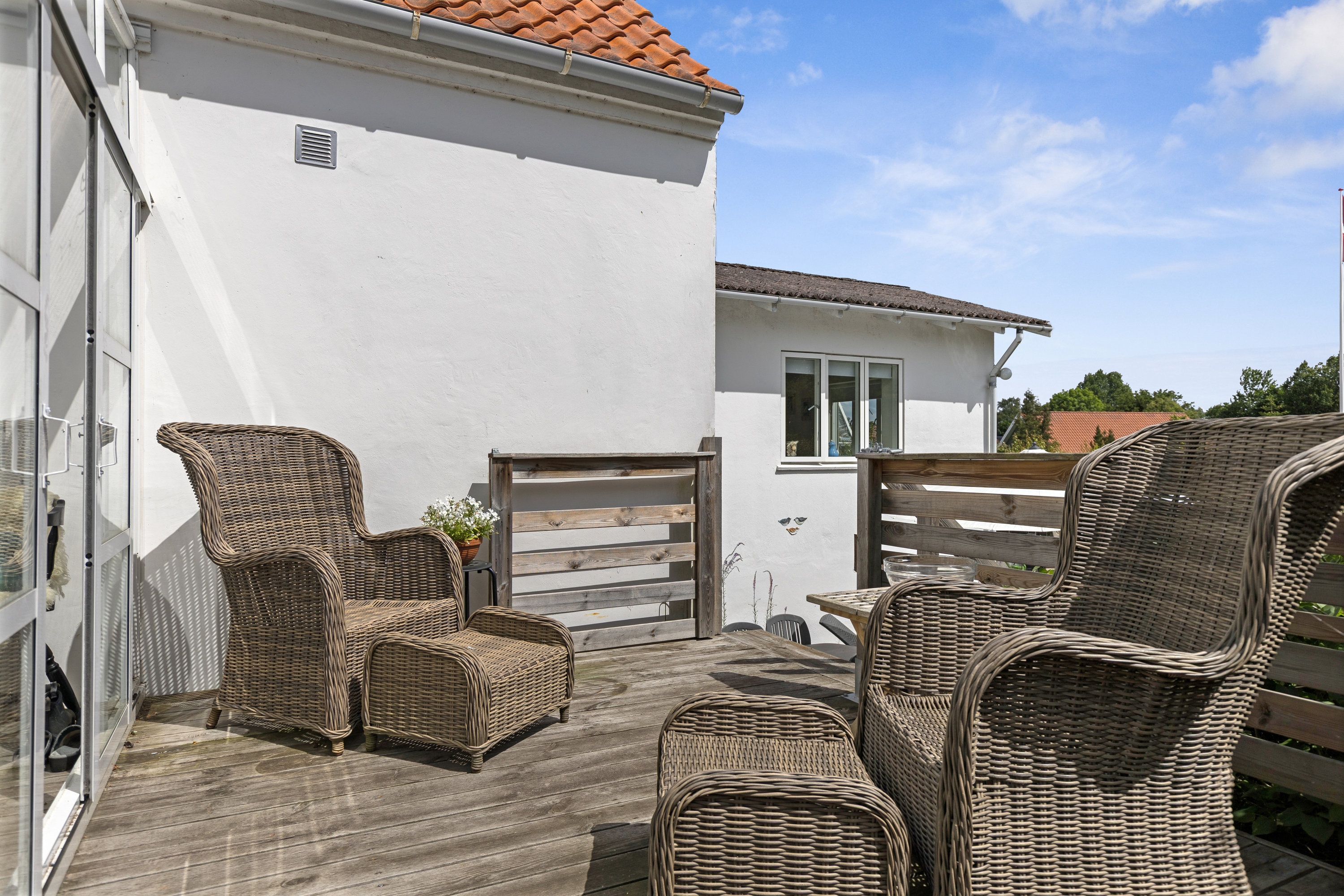Fremhævet terrasse billede i fuldskærmstilstand. Billede af Egebjergvej 47, 4500 Nykøbing Sj