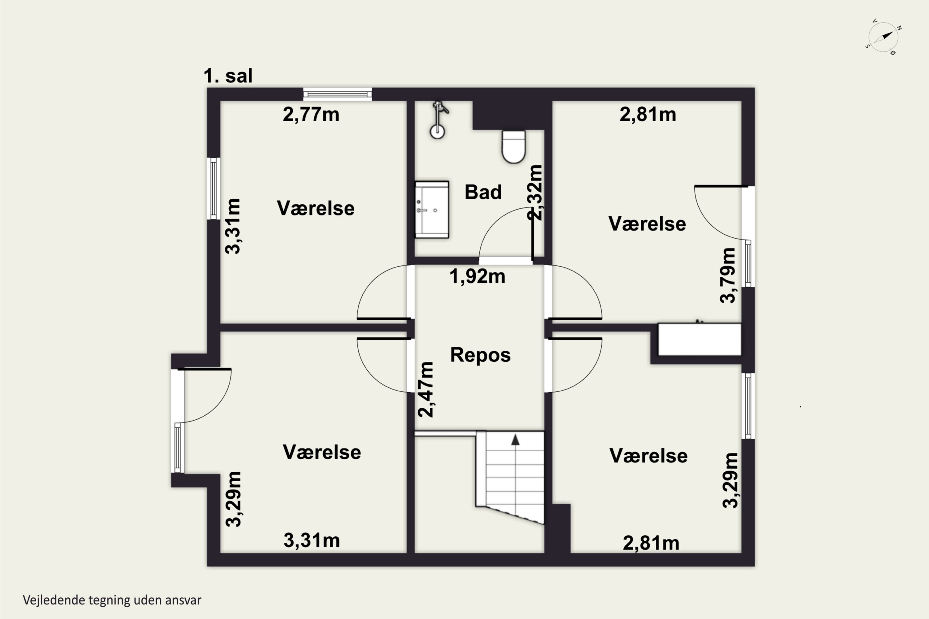 Plantegninger billede af Islev Have 51, 2610 Rødovre