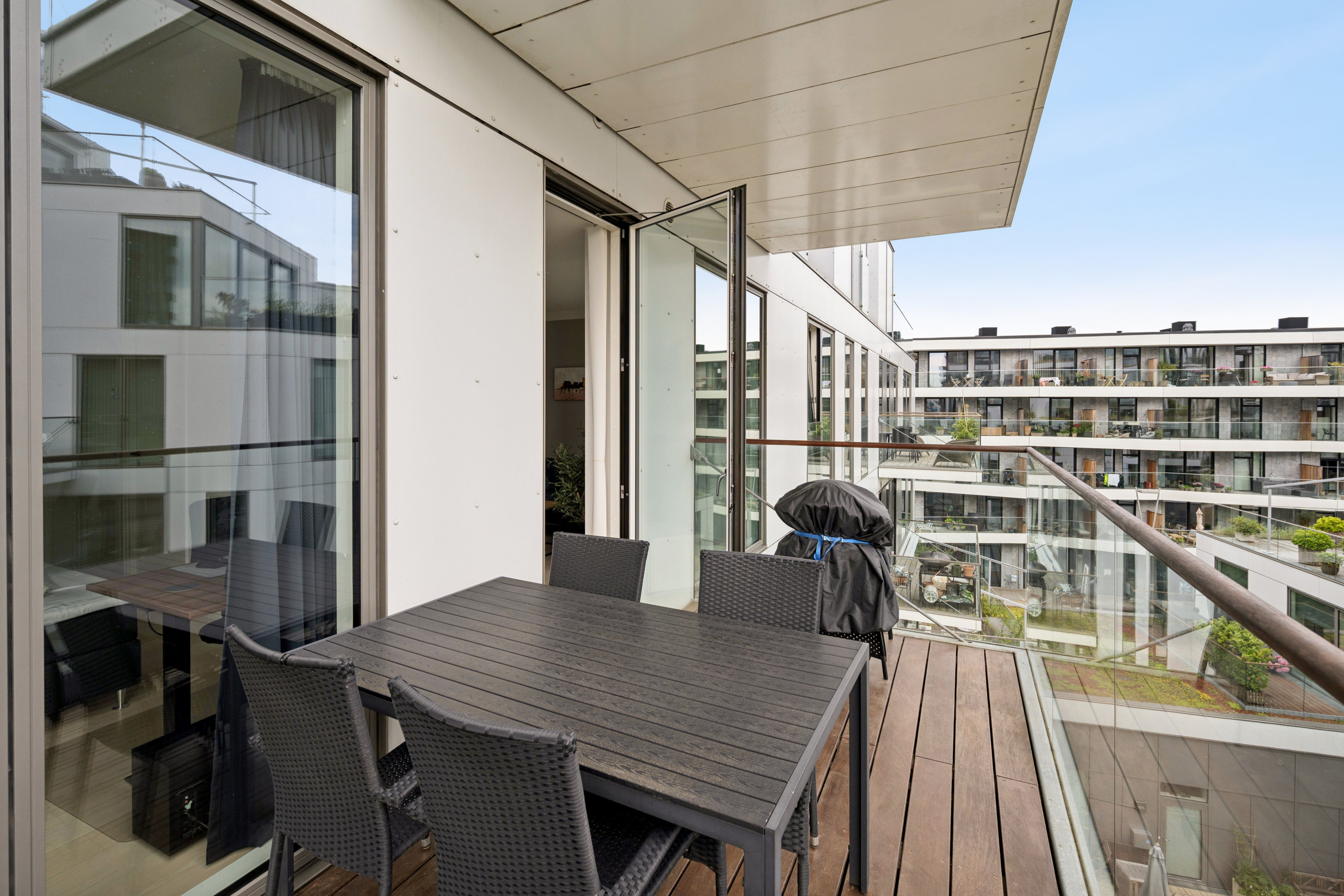 Fremhævet altan billede i fuldskærmstilstand. Billede af Esther Aggebos Gade 16, 3. 1., 8000 Aarhus C
