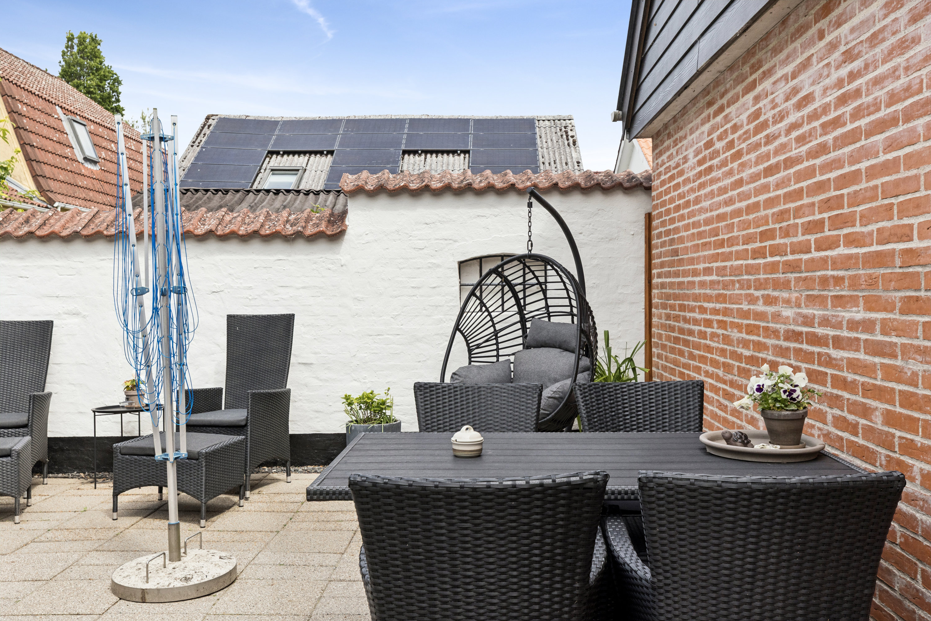 Fremhævet terrasse billede i fuldskærmstilstand. Billede af Rødding Tværvej 2, 6630 Rødding
