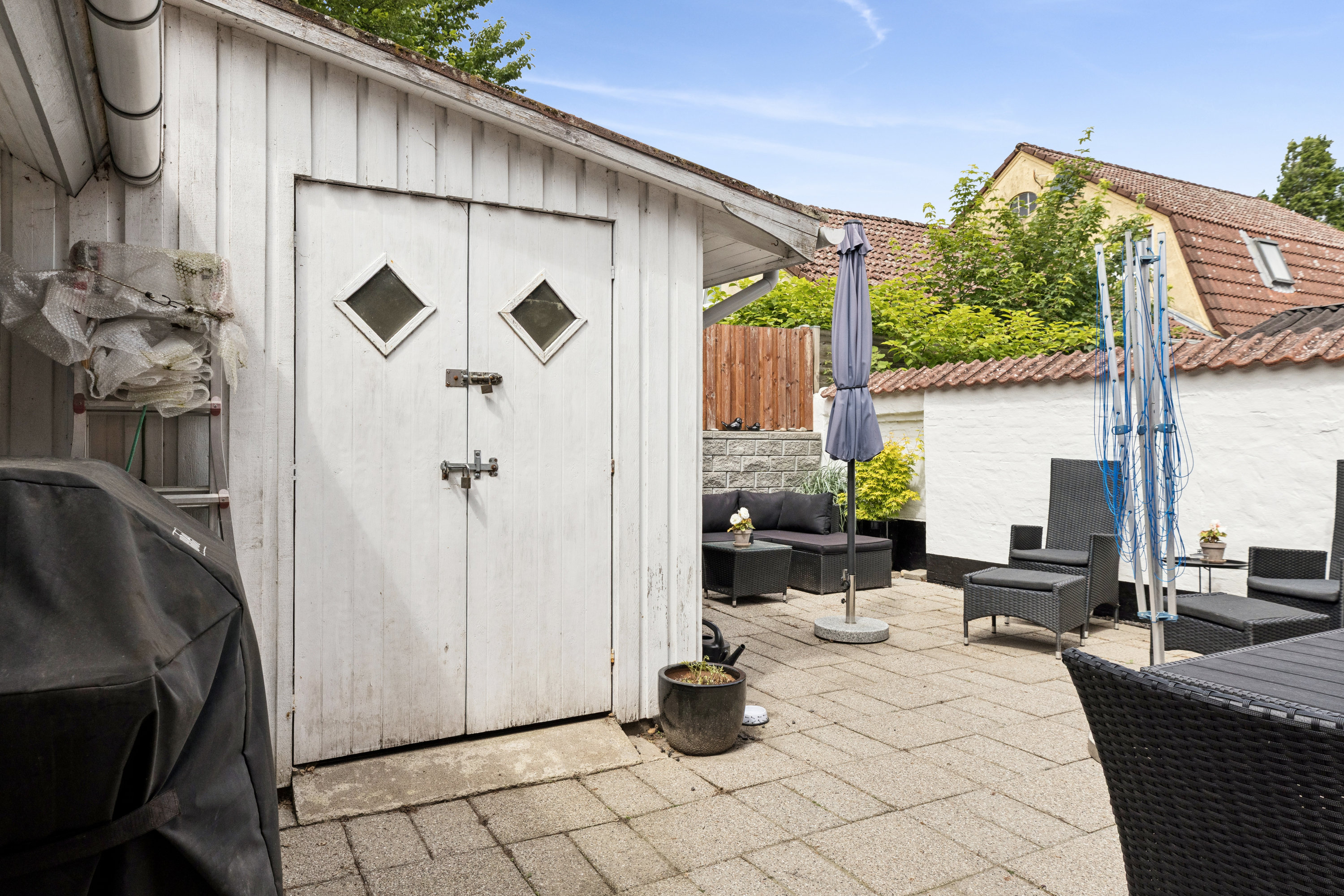 Fremhævet terrasse billede i fuldskærmstilstand. Billede af Rødding Tværvej 2, 6630 Rødding