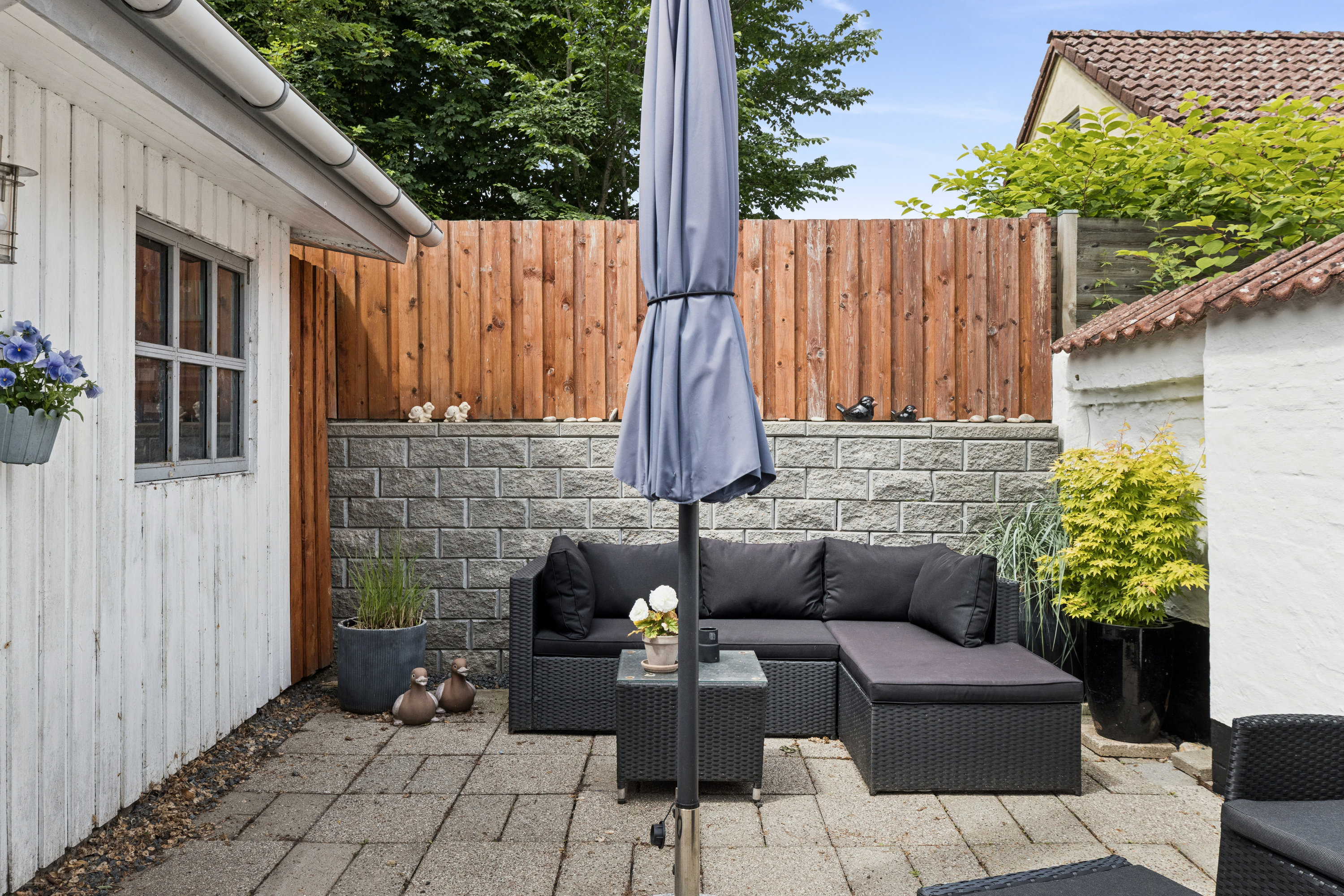 Fremhævet terrasse billede i fuldskærmstilstand. Billede af Rødding Tværvej 2, 6630 Rødding