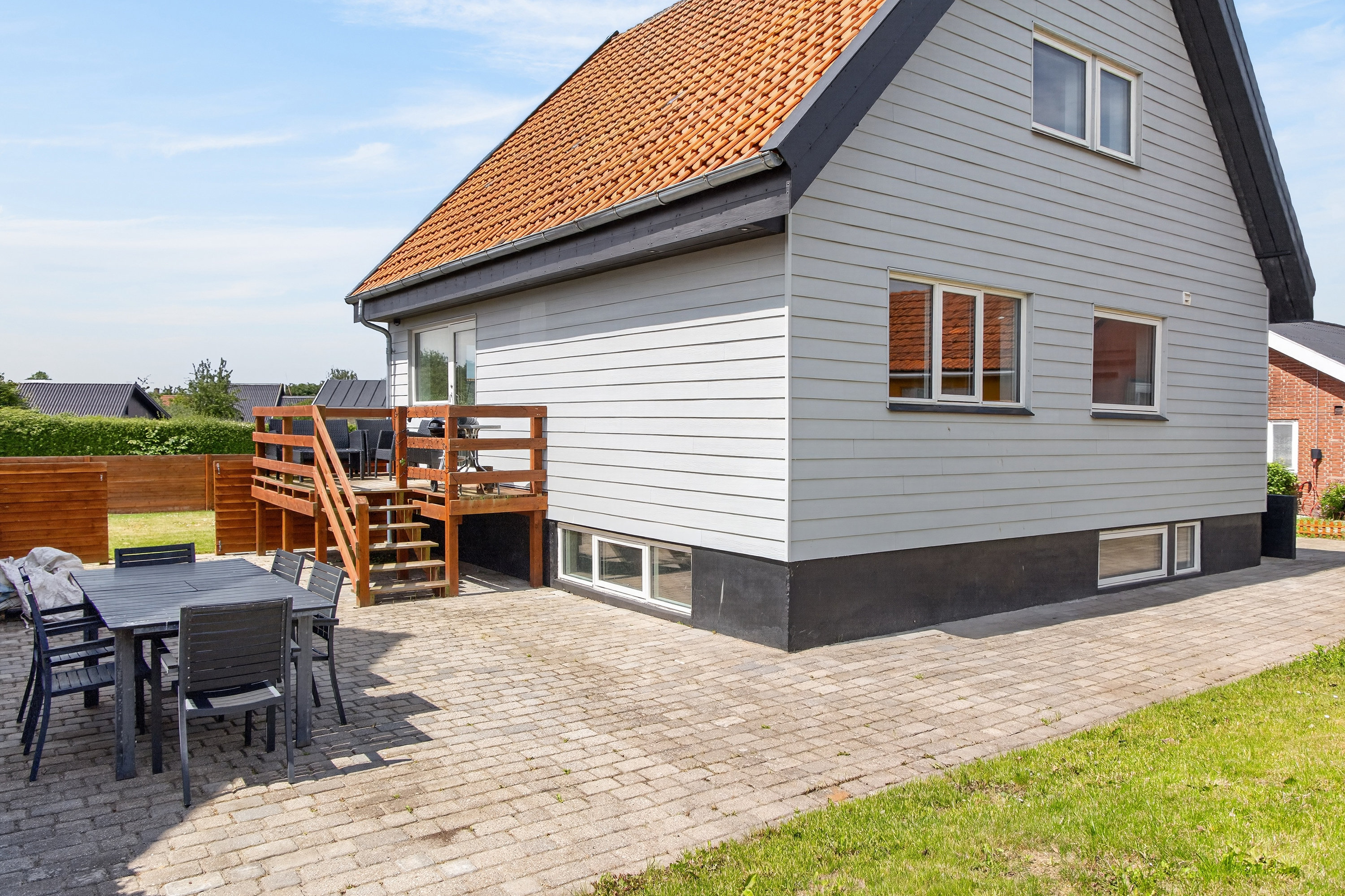Fremhævet terrasse billede i fuldskærmstilstand. Billede af Byvej 18, 3600 Frederikssund