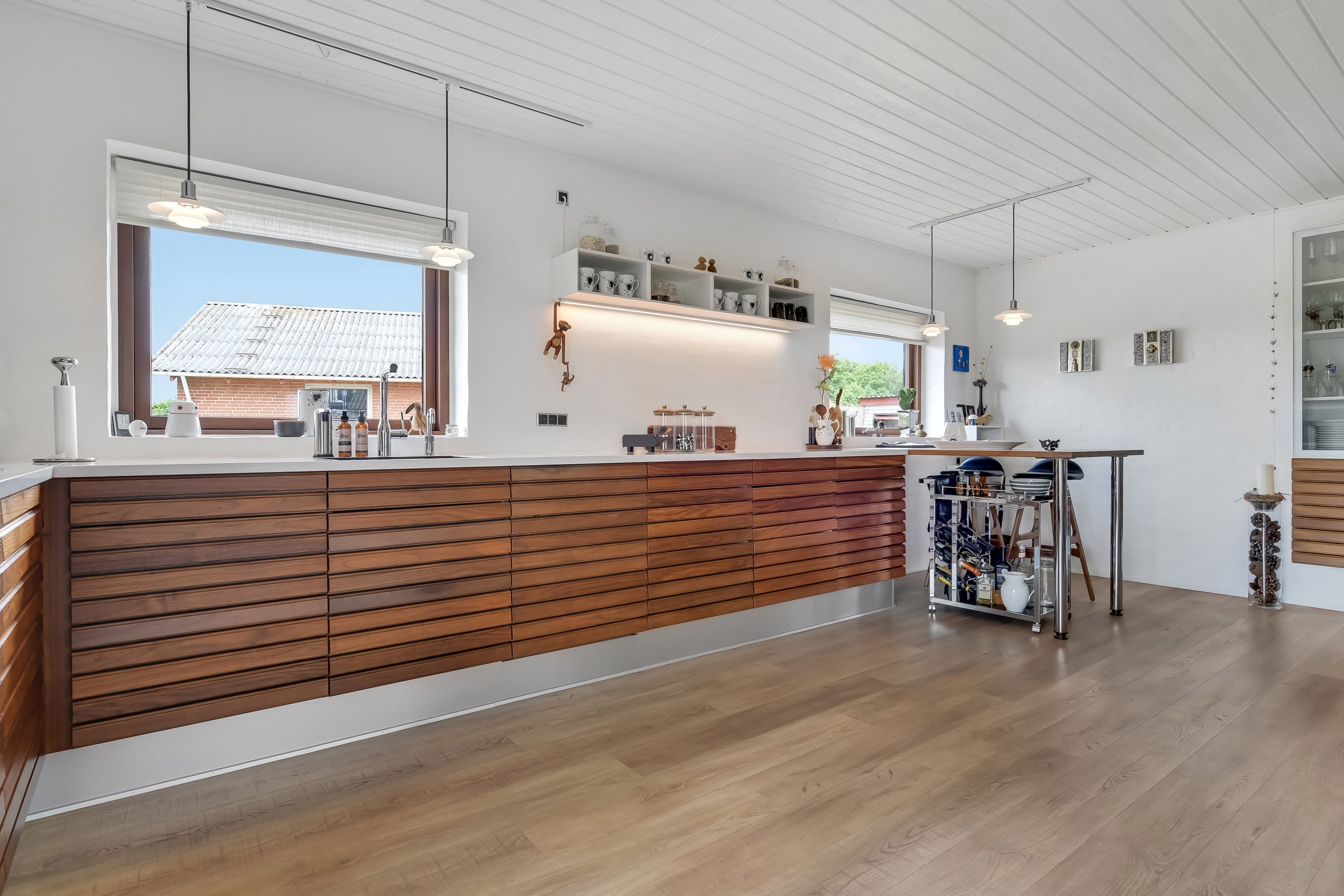 Fremhævet køkken billede i fuldskærmstilstand. Billede af Tannebækvej 20, Nørlem, 7620 Lemvig