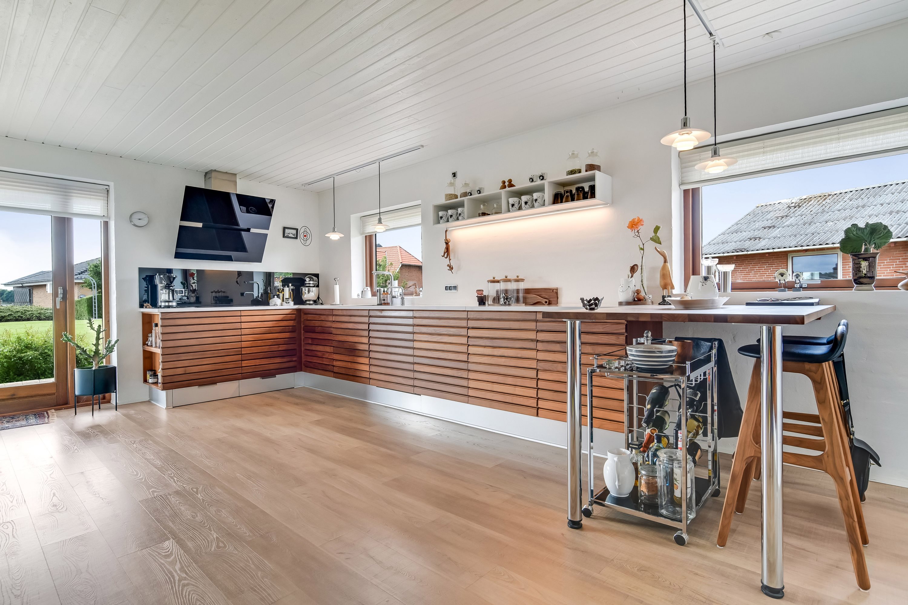 Fremhævet køkken billede i fuldskærmstilstand. Billede af Tannebækvej 20, Nørlem, 7620 Lemvig