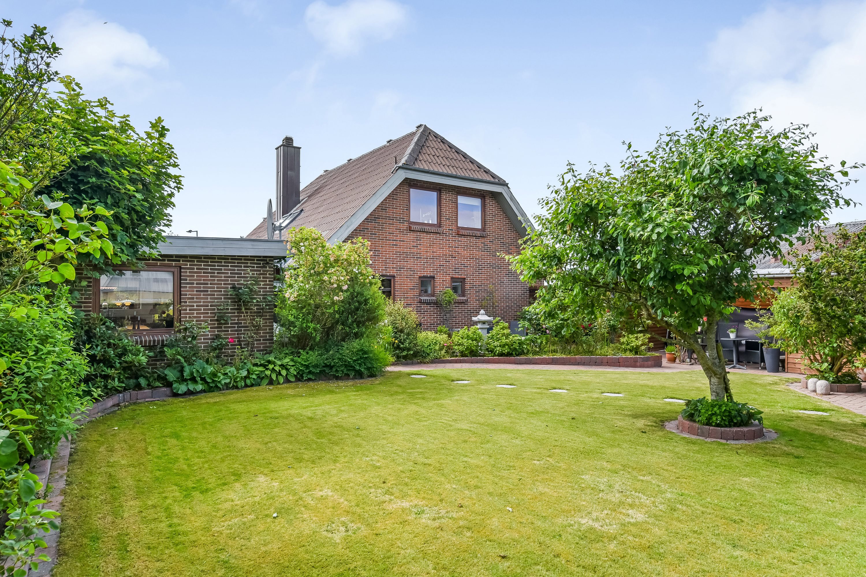 Fremhævet have billede i fuldskærmstilstand. Billede af Tannebækvej 20, Nørlem, 7620 Lemvig