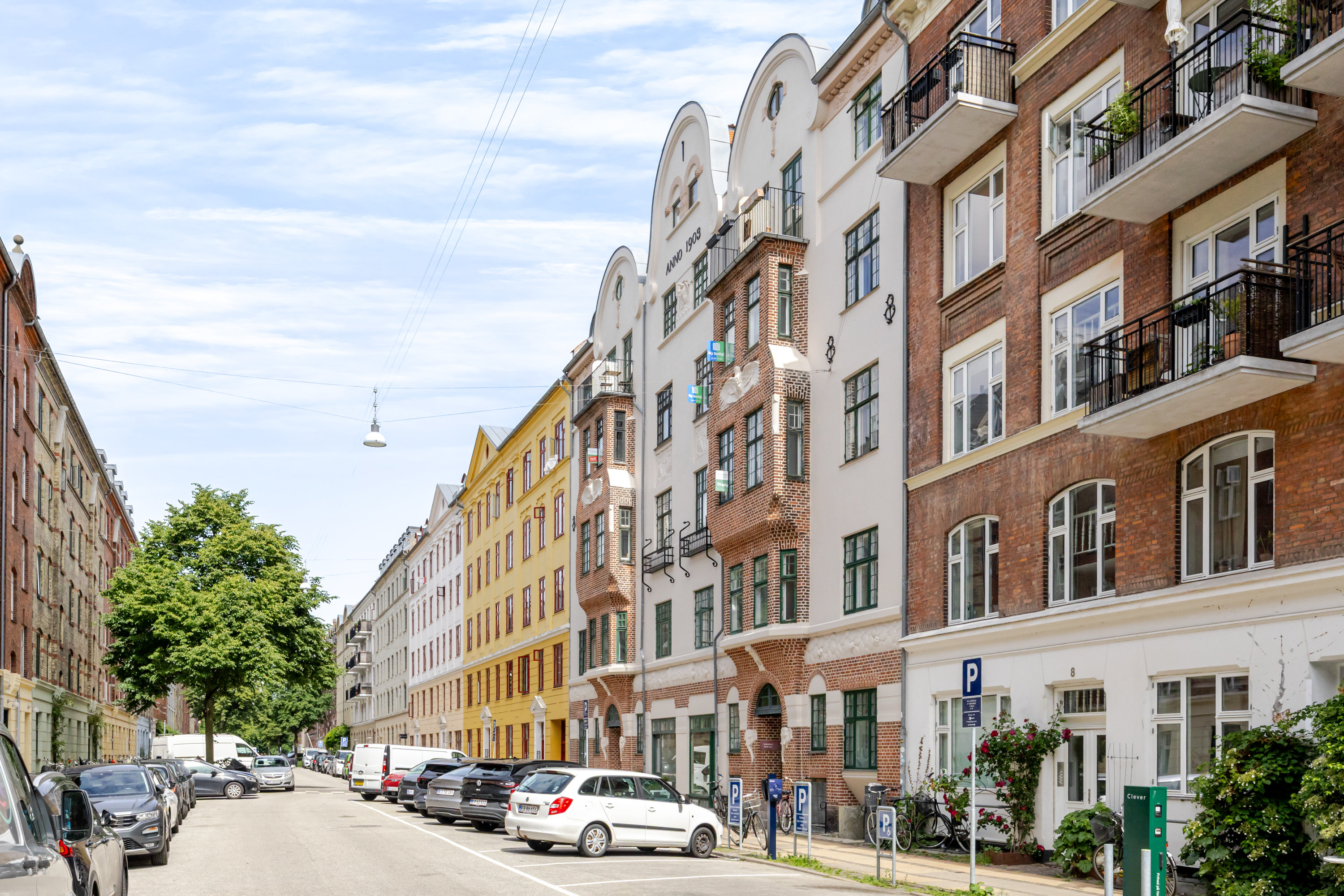 Fremhævet andet billede i fuldskærmstilstand. Billede af Husumgade 10, 3. th., 2200 København N