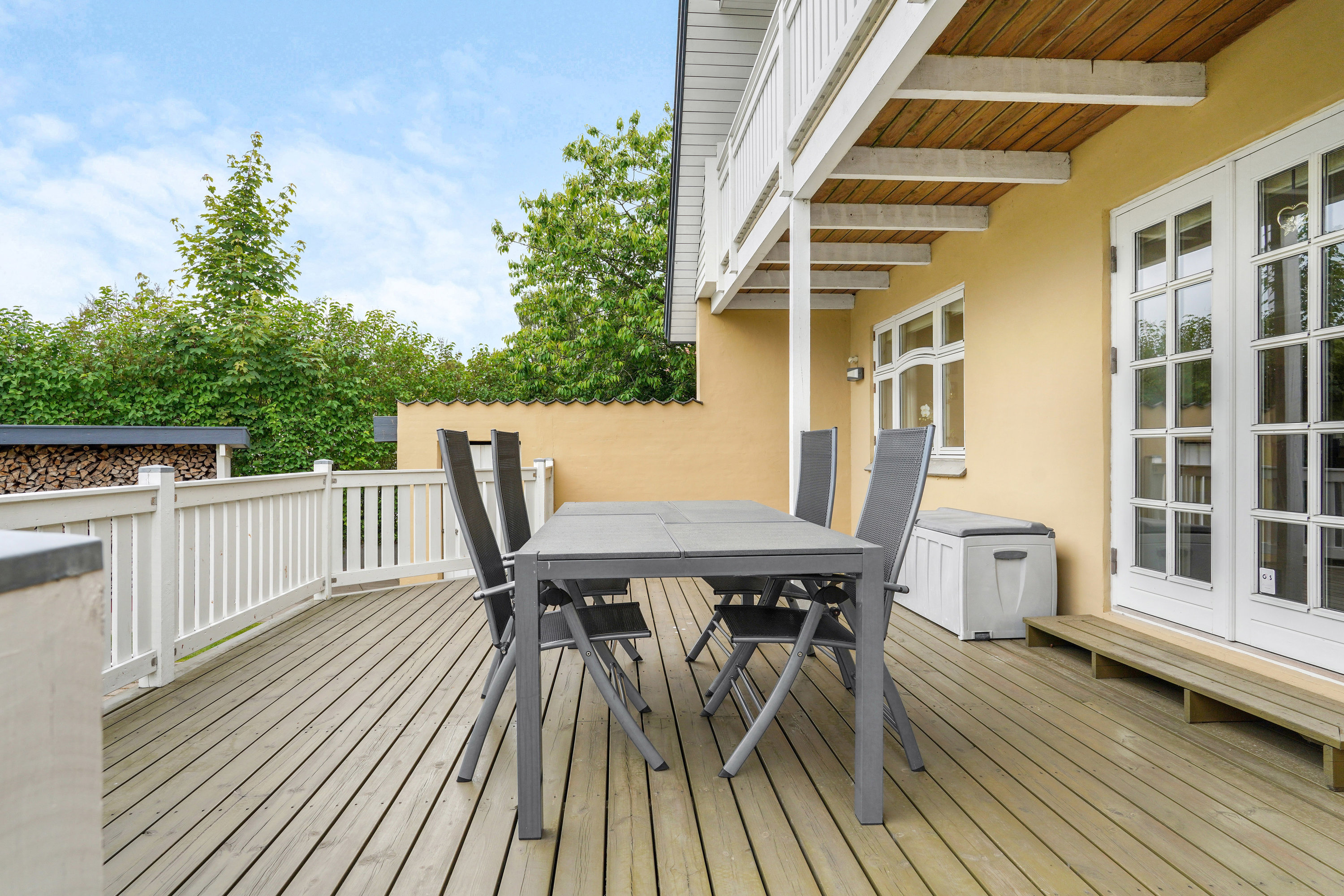 Fremhævet terrasse billede i fuldskærmstilstand. Billede af Bygade 96, 7173 Vonge
