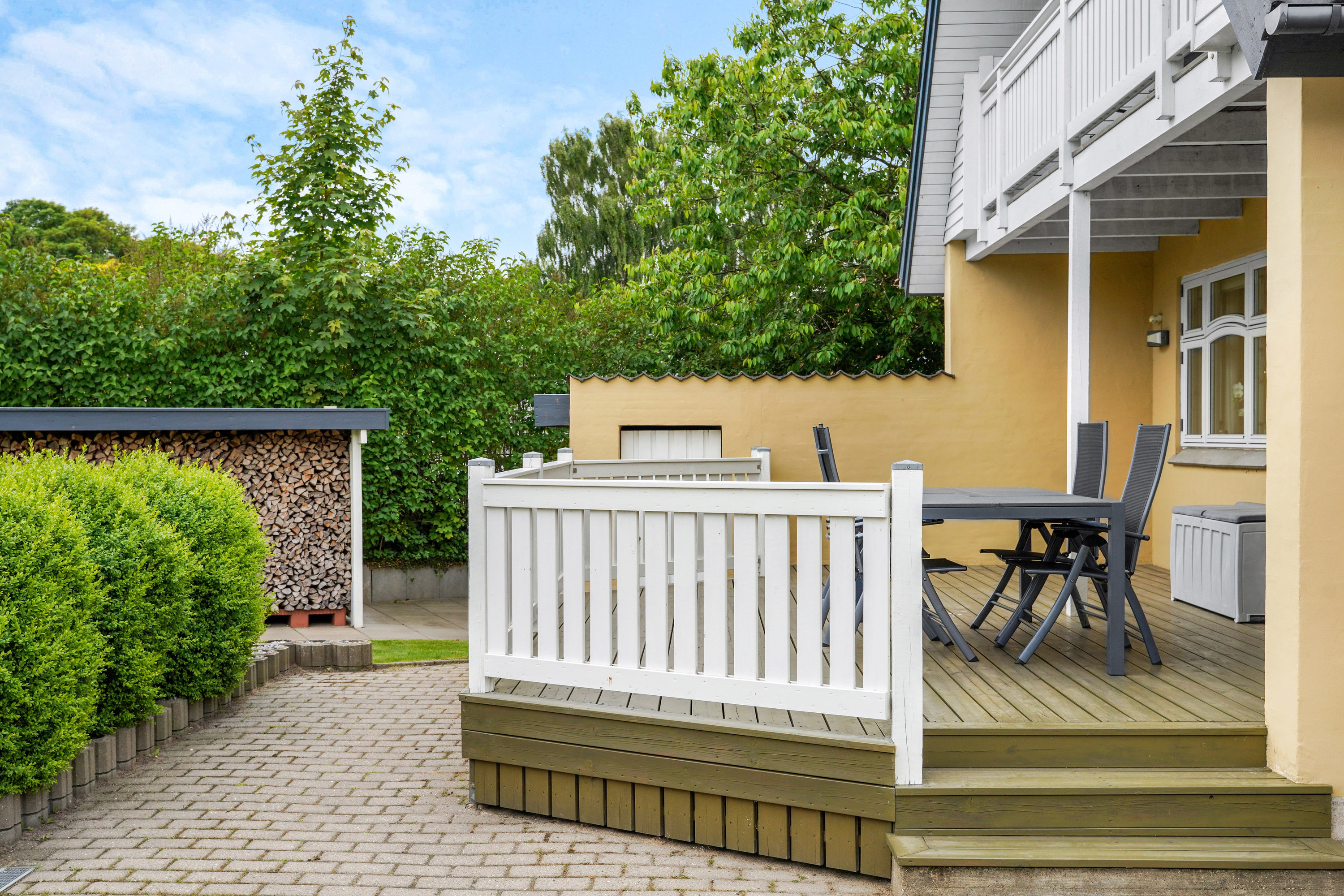 Fremhævet terrasse billede i fuldskærmstilstand. Billede af Bygade 96, 7173 Vonge