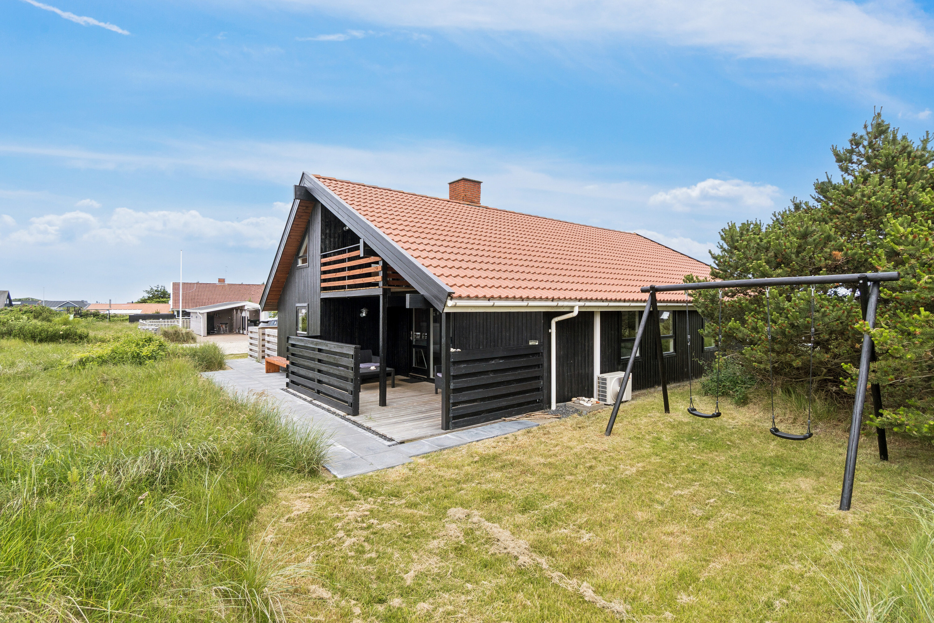 Fremhævet set fra haven billede i fuldskærmstilstand. Billede af Fiskervej 75, Vorupør, 7700 Thisted