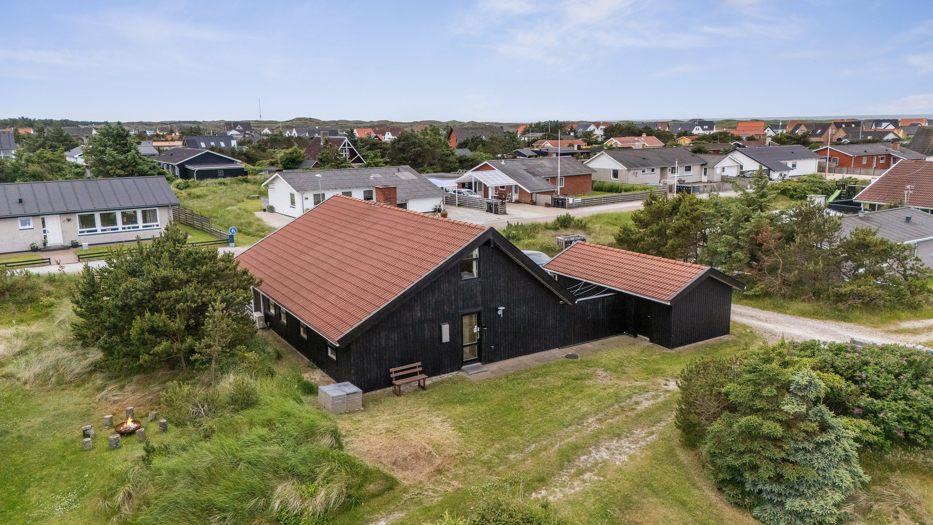 Fremhævet luftfoto billede i fuldskærmstilstand. Billede af Fiskervej 75, Vorupør, 7700 Thisted