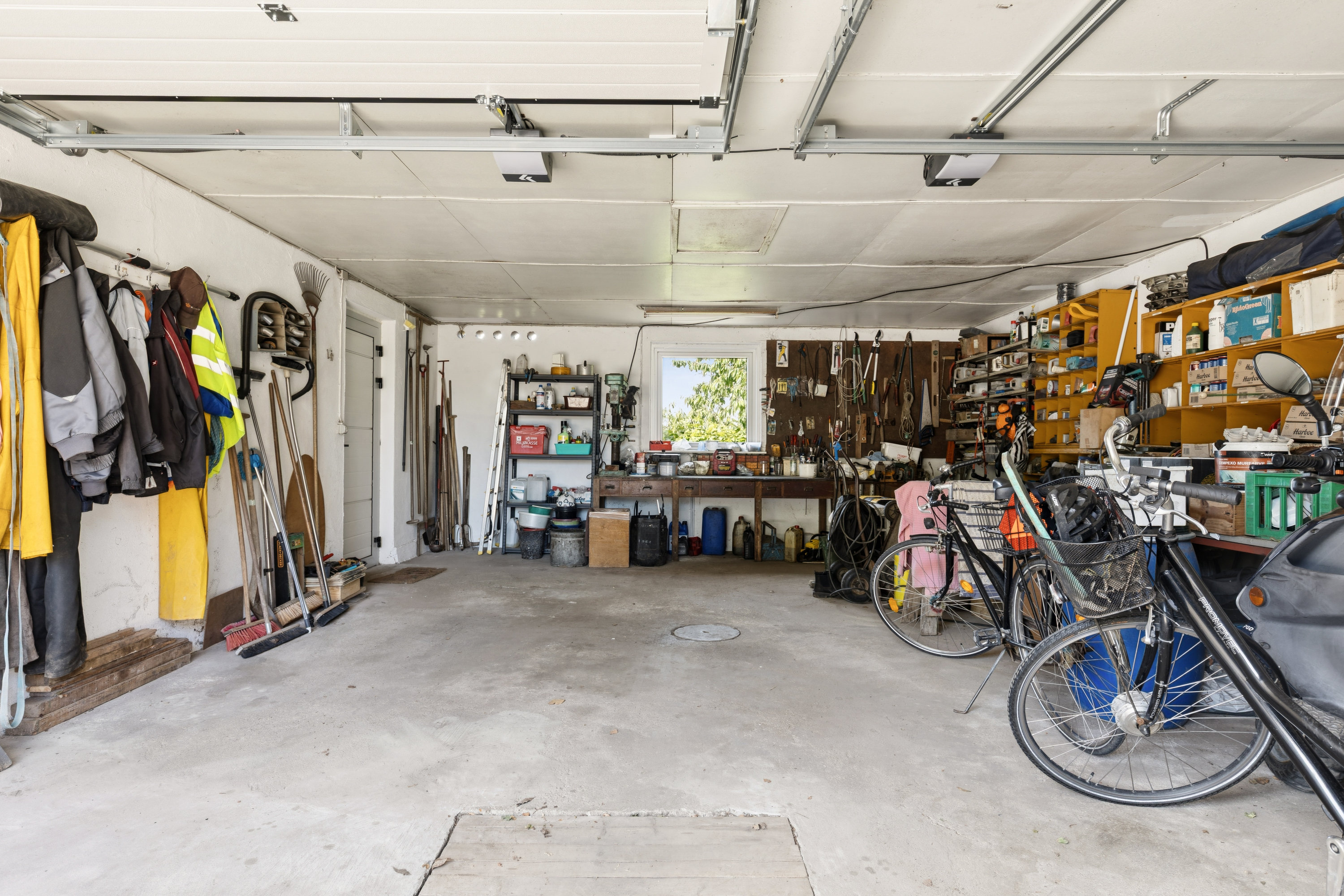 Fremhævet garage billede i fuldskærmstilstand. Billede af Rosenvænget 3, Turup, 5610 Assens