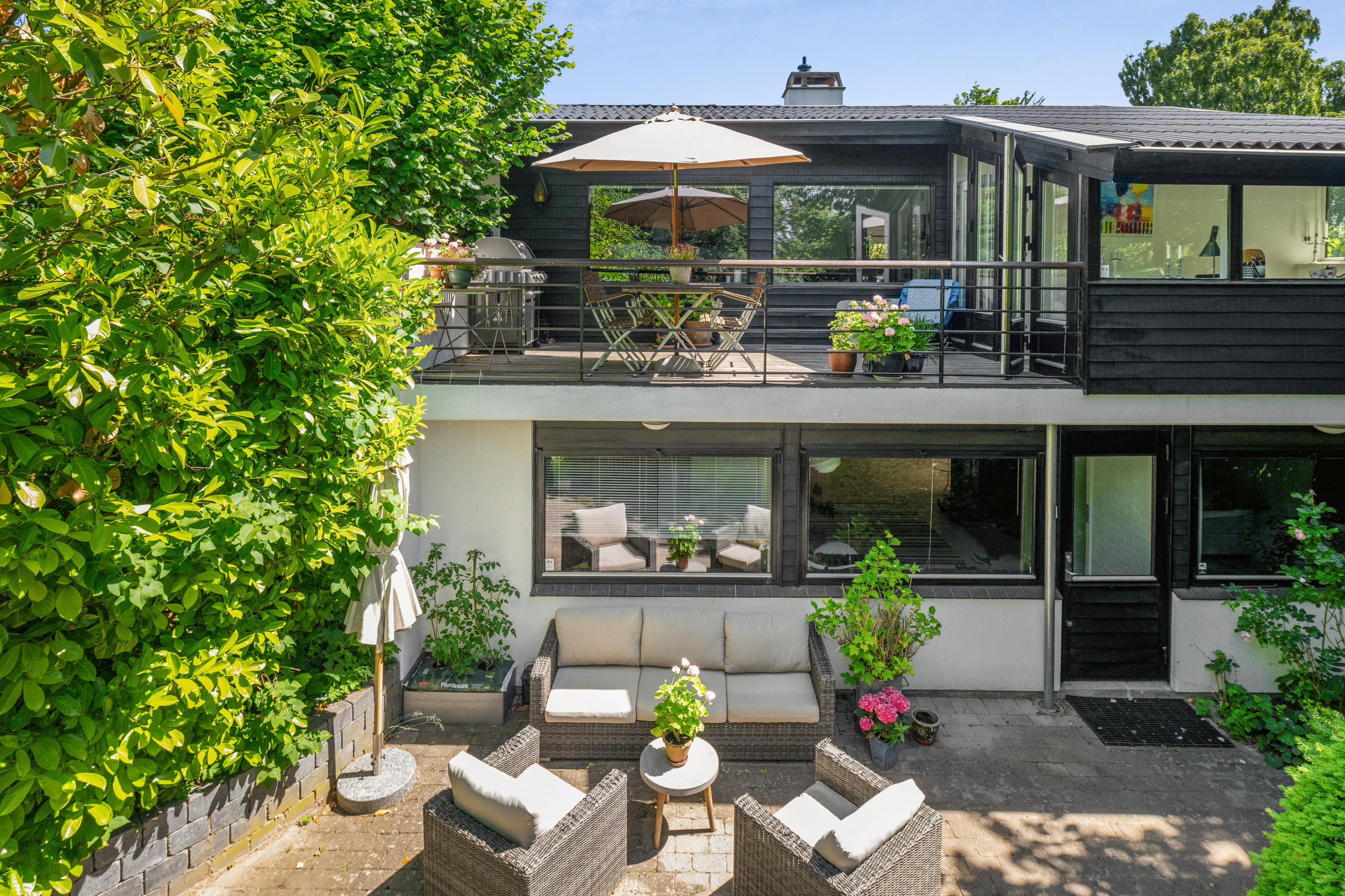 Fremhævet terrasse billede i fuldskærmstilstand. Billede af Glaciset 44B, 2800 Kongens Lyngby