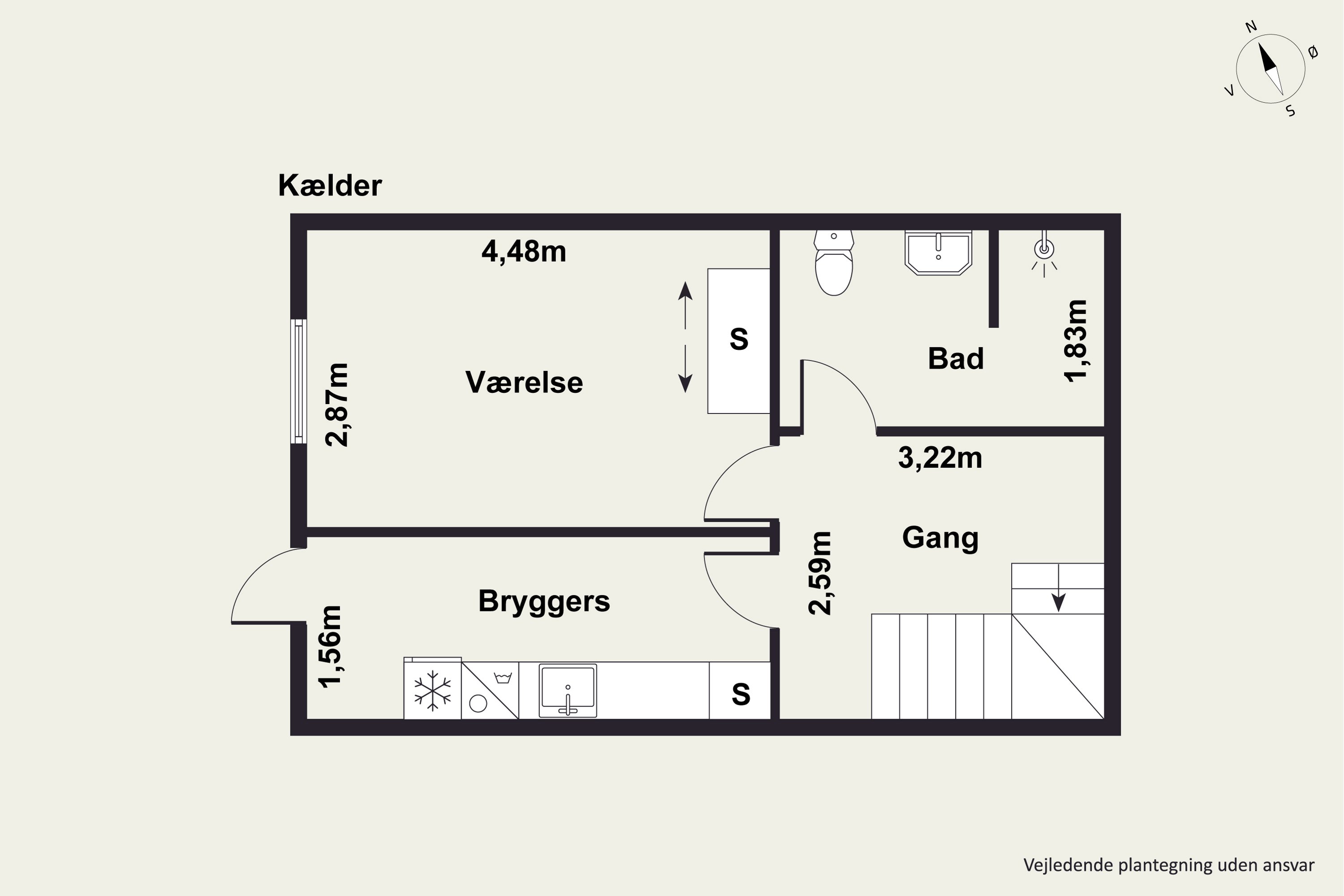 Plantegninger billede af Skanderupgade 42B, 8660 Skanderborg