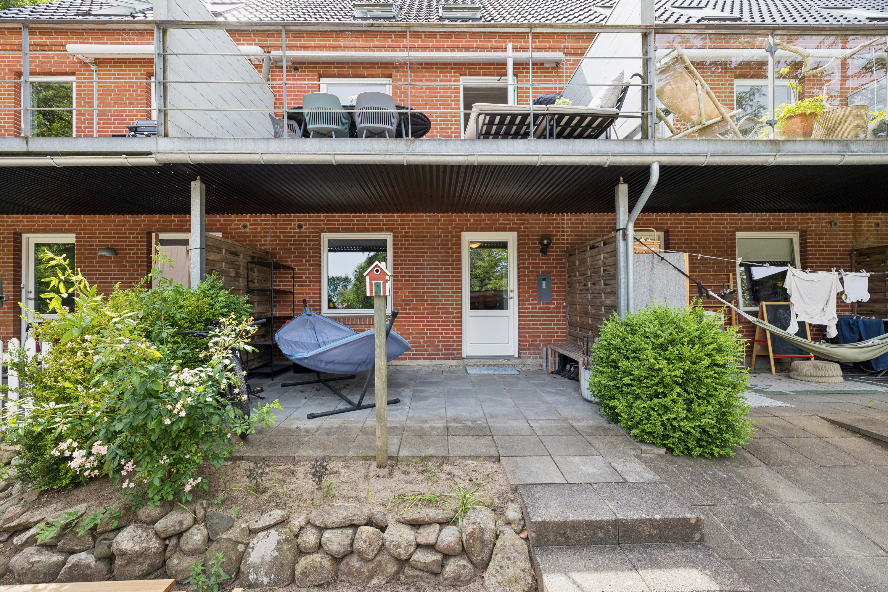 Fremhævet terrasse billede i fuldskærmstilstand. Billede af Skanderupgade 42B, 8660 Skanderborg