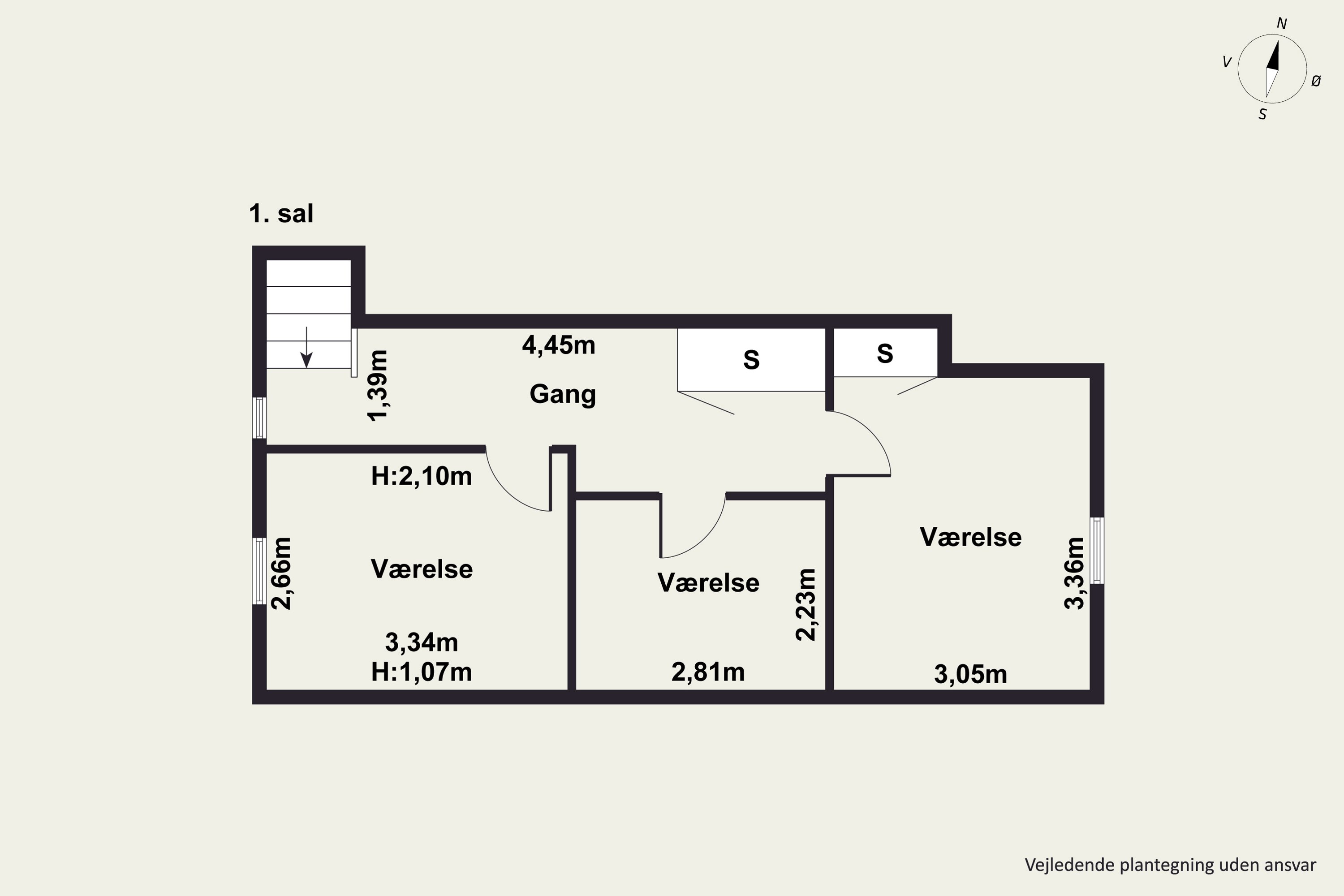 Plantegninger billede af Kaløvej 19, Eskerod, 8543 Hornslet