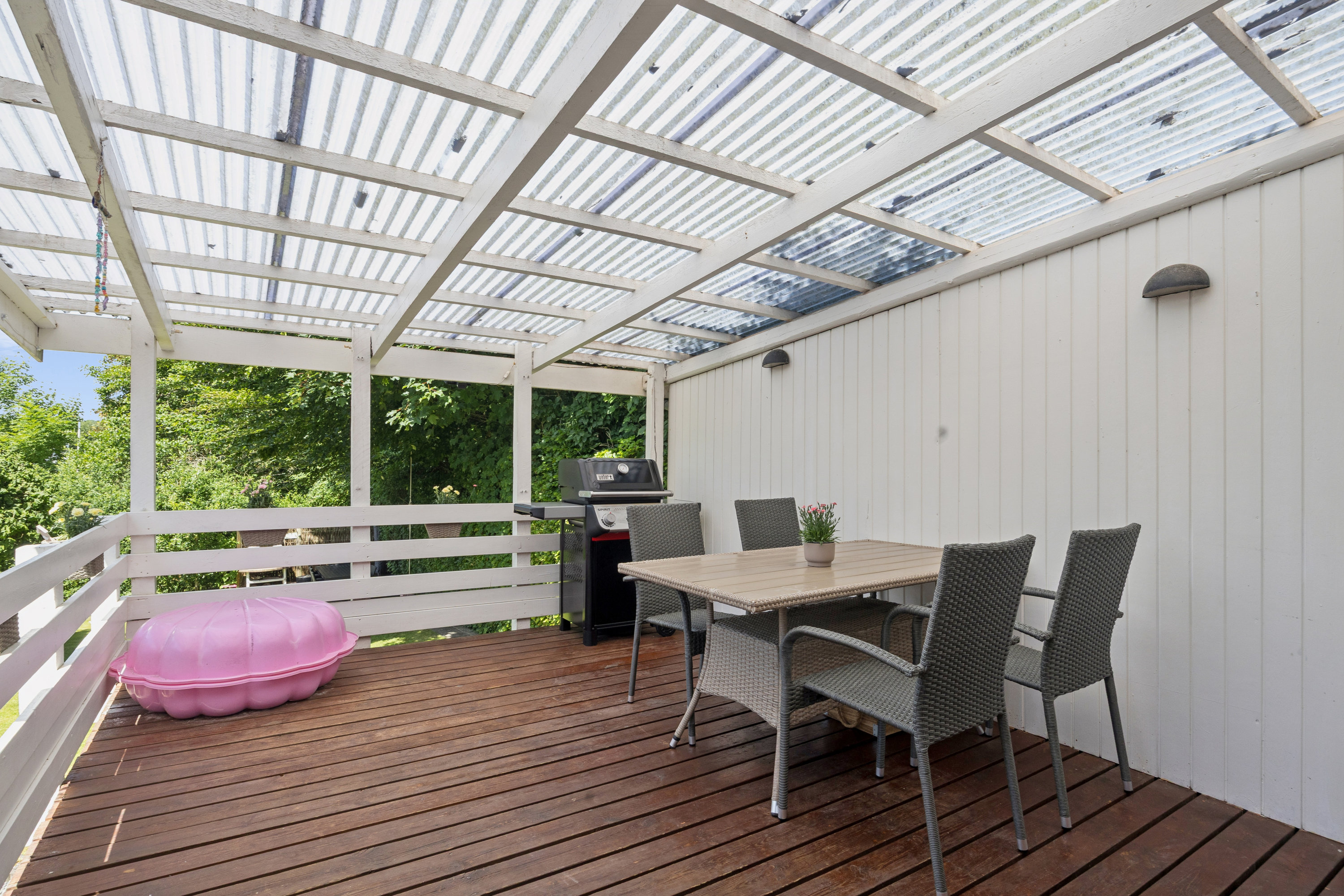 Fremhævet terrasse billede i fuldskærmstilstand. Billede af Roskildevej 487, Ortved, 4100 Ringsted