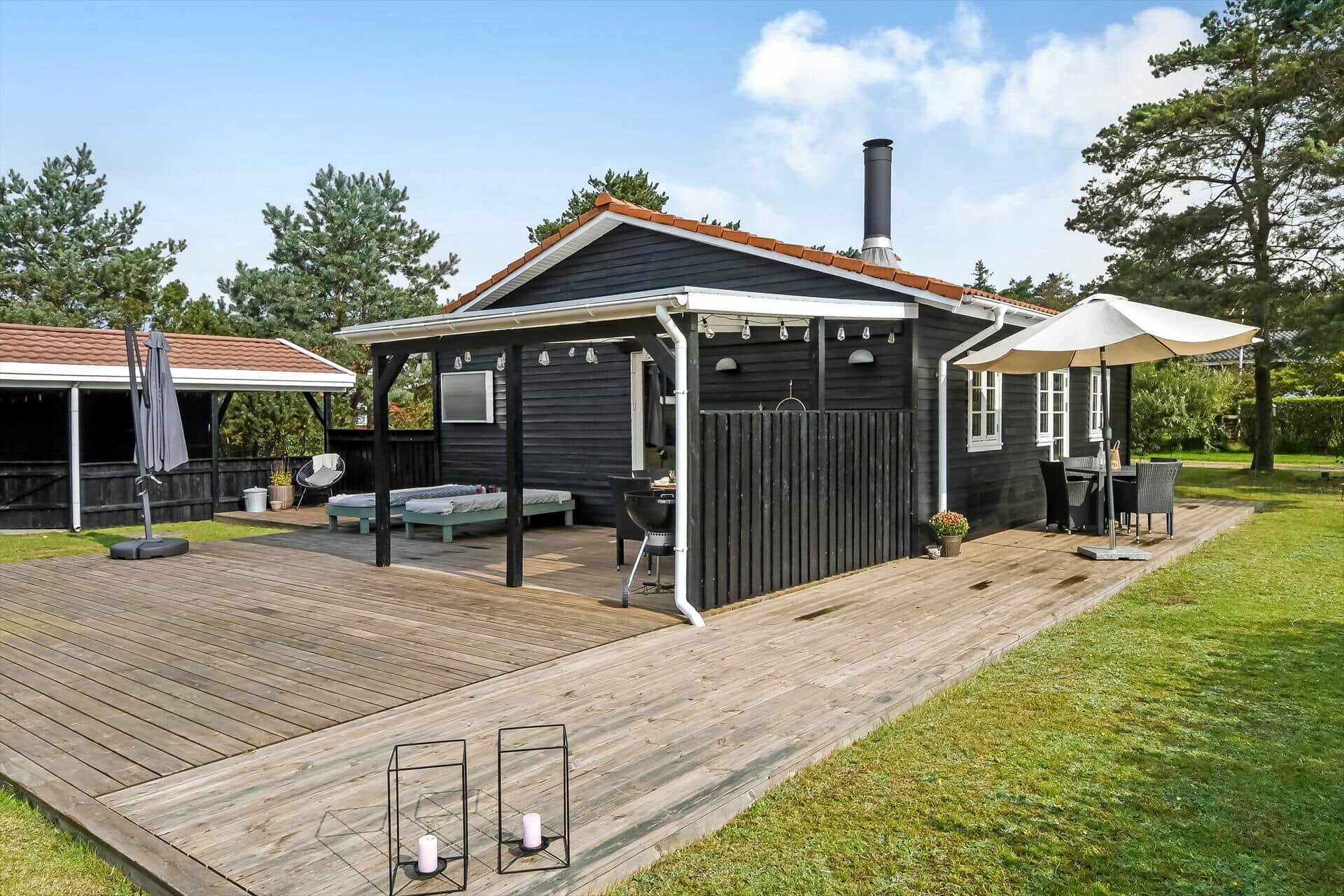 Miniaturebillede 2: facade. Billede af Ildervej 28, 6893 Hemmet