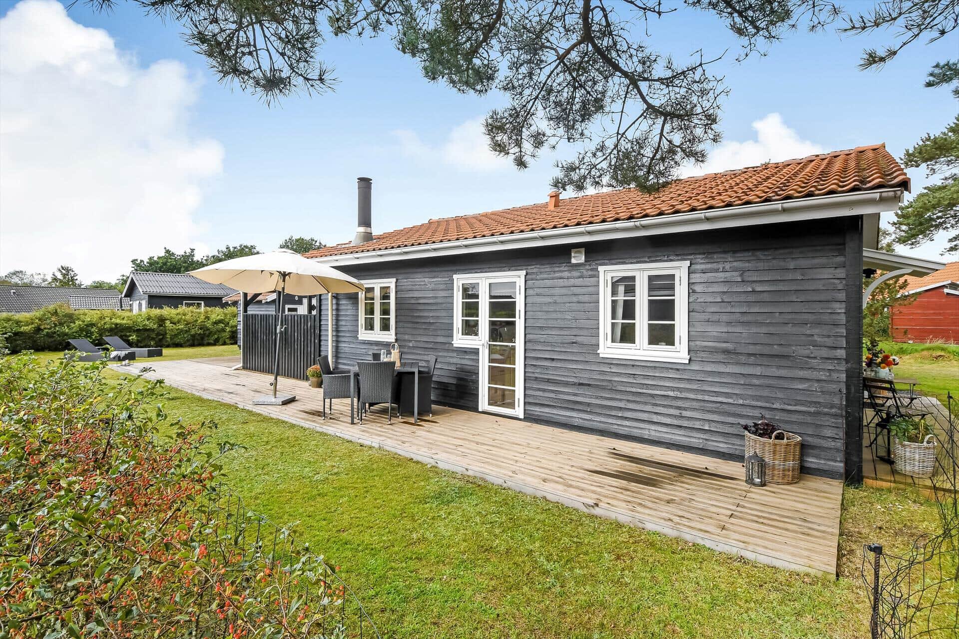 Miniaturebillede 1: facade. Billede af Ildervej 28, 6893 Hemmet