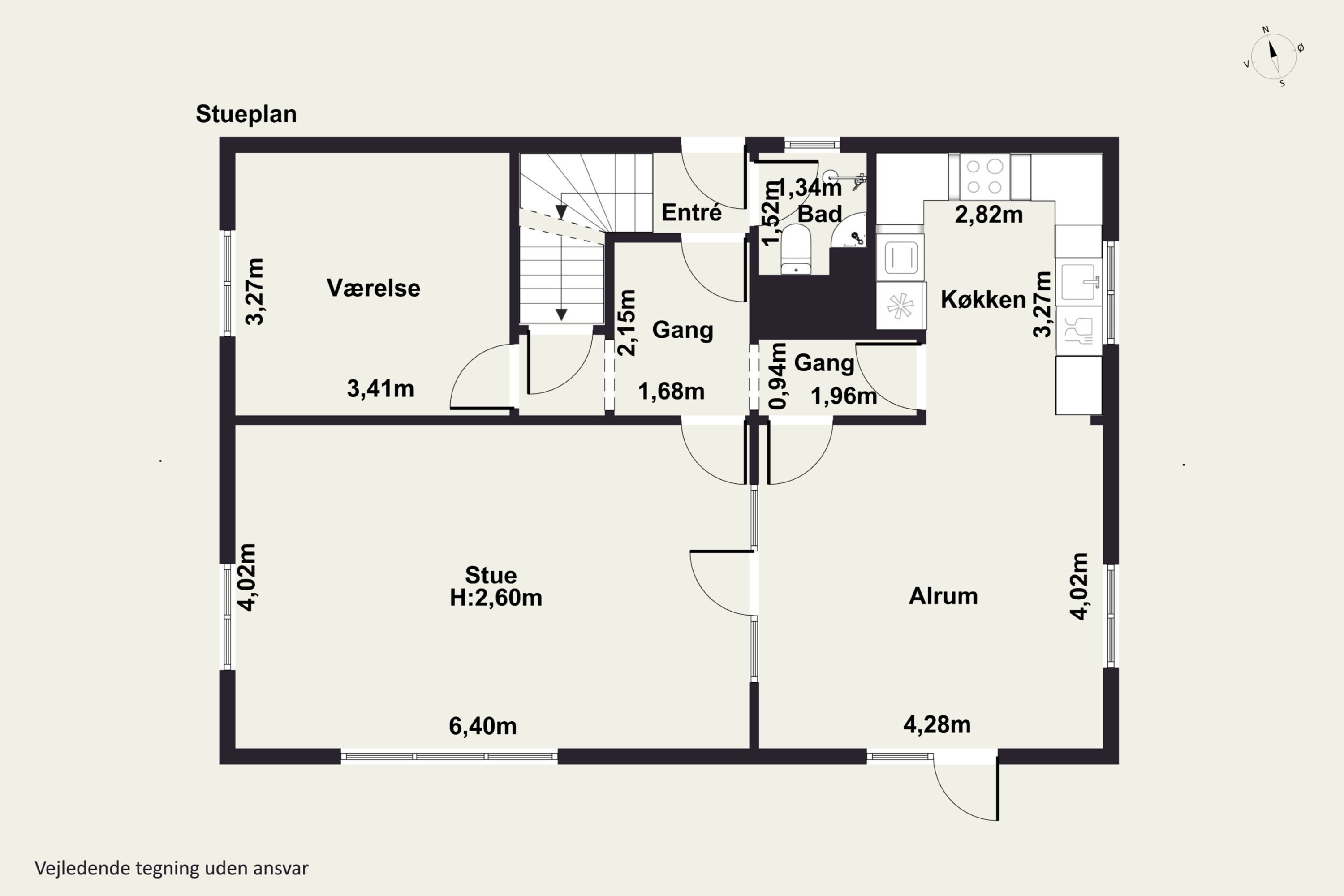 Plantegninger billede af Kastanievej 24, 8260 Viby J