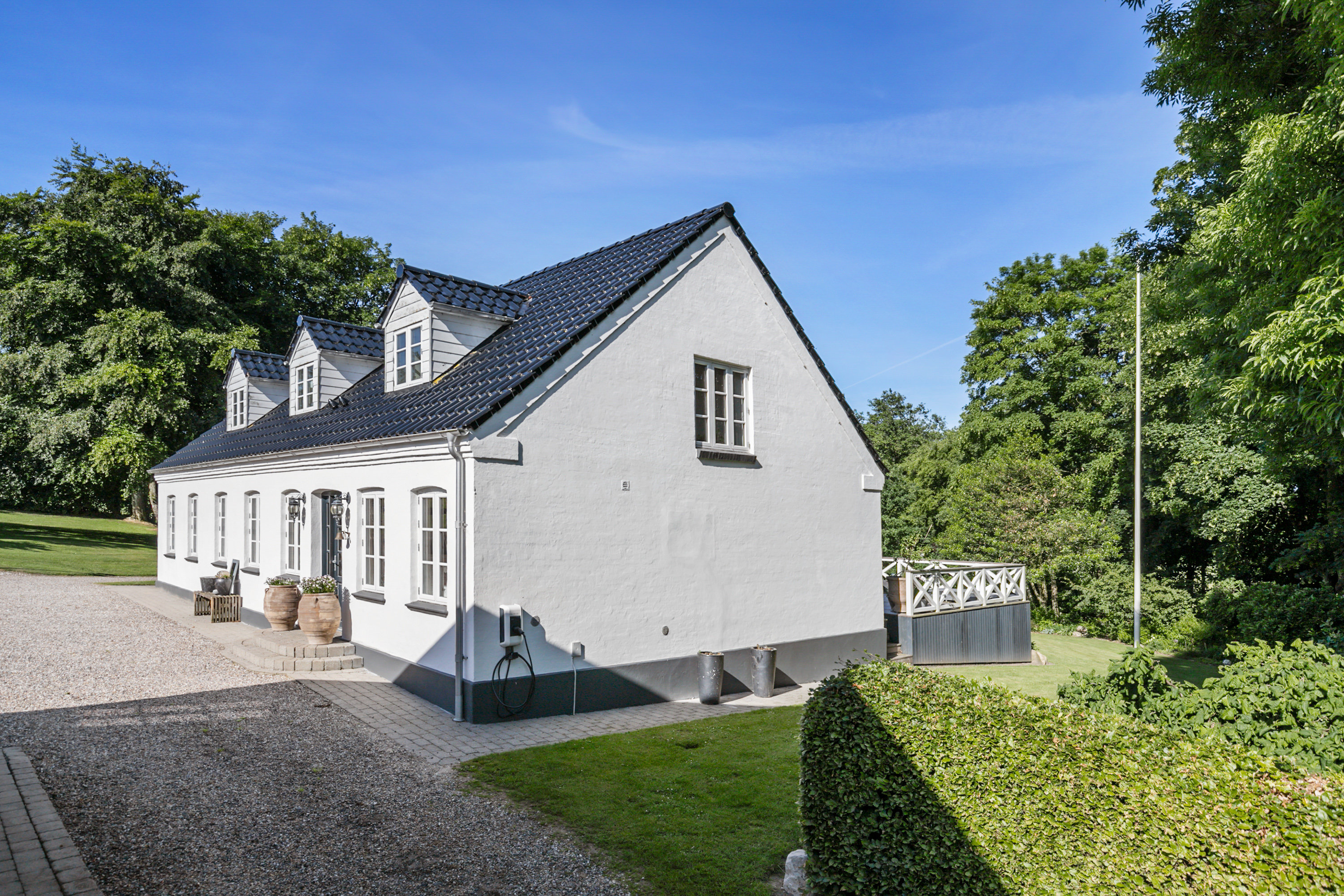 Fremhævet facade billede i fuldskærmstilstand. Billede af Gøttrupvej 65, Fredbjerg, 9640 Farsø