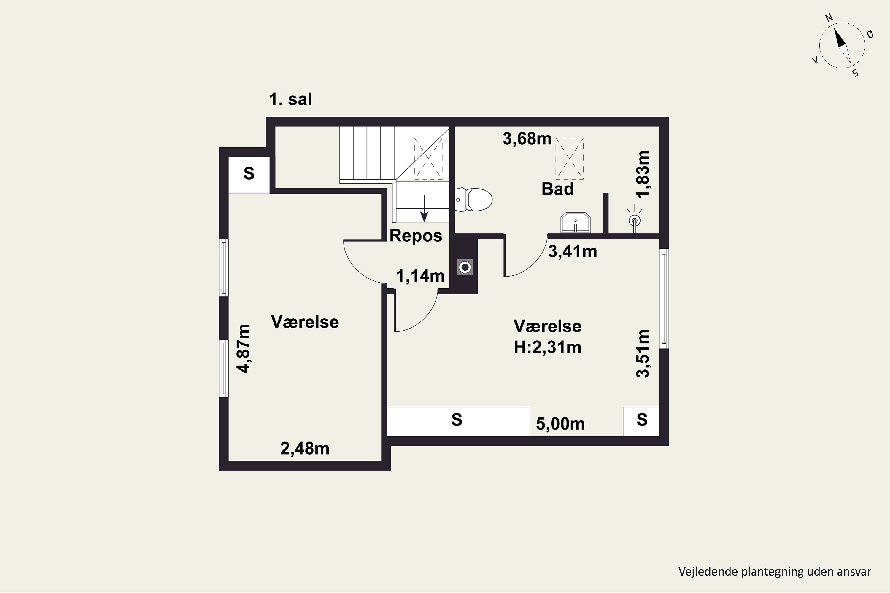 Plantegninger billede af Rolighedsvej 4, 4450 Jyderup