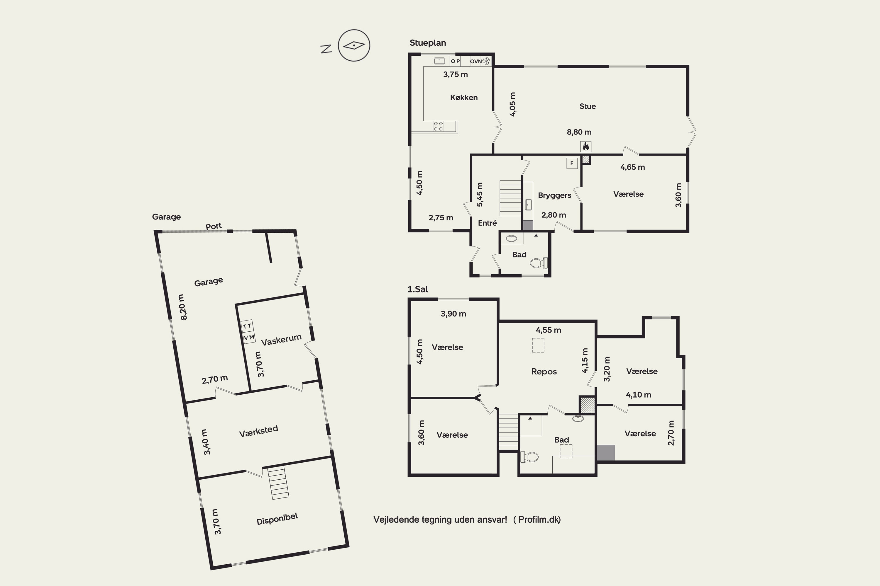 Plantegninger billede af Banevej 11, 4293 Dianalund