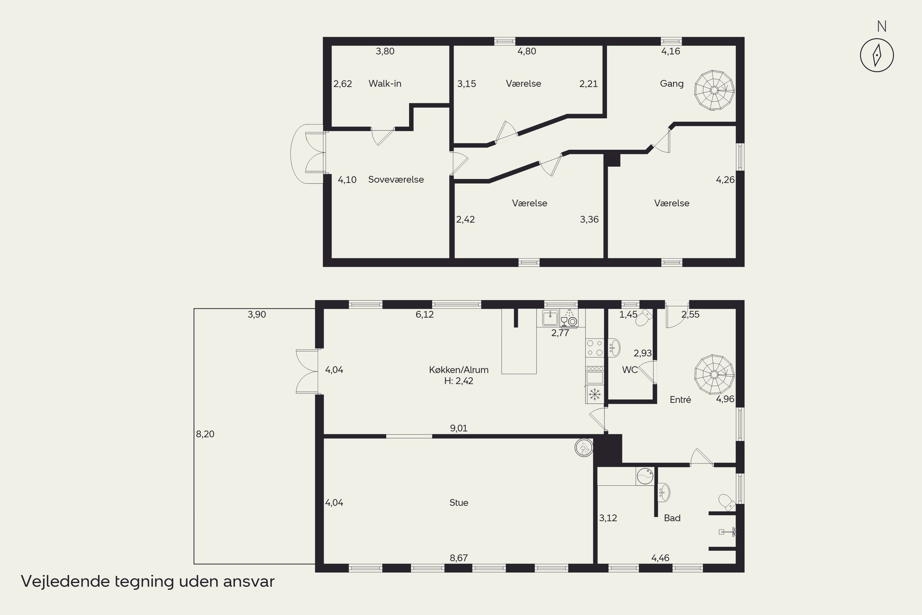 Plantegninger billede af Gl. Landevej 35, Toreby, 4891 Toreby L