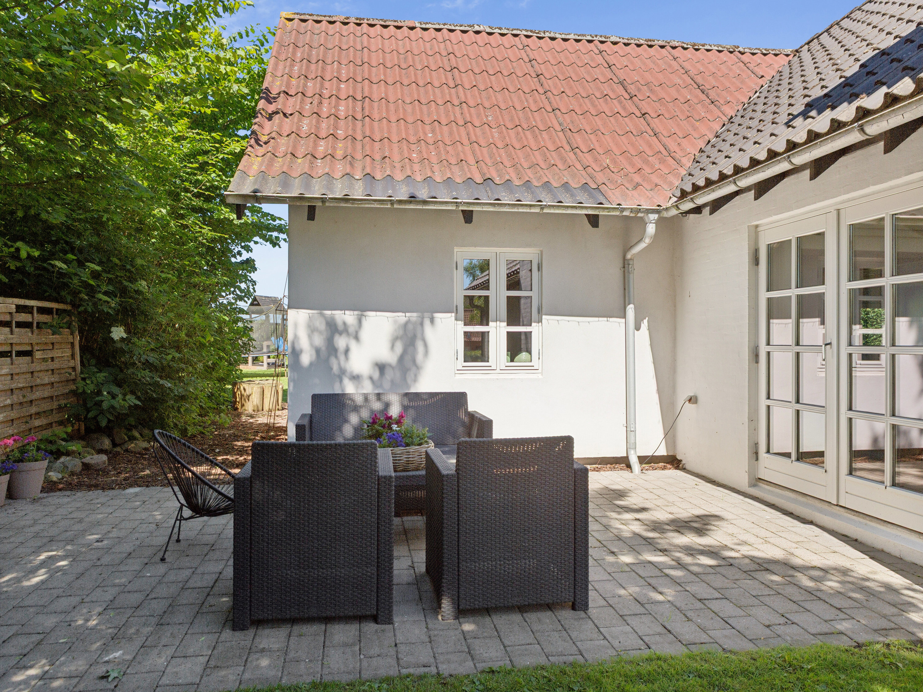 Fremhævet terrasse billede i fuldskærmstilstand. Billede af Harkenvej 183, Rakkeby, 9800 Hjørring