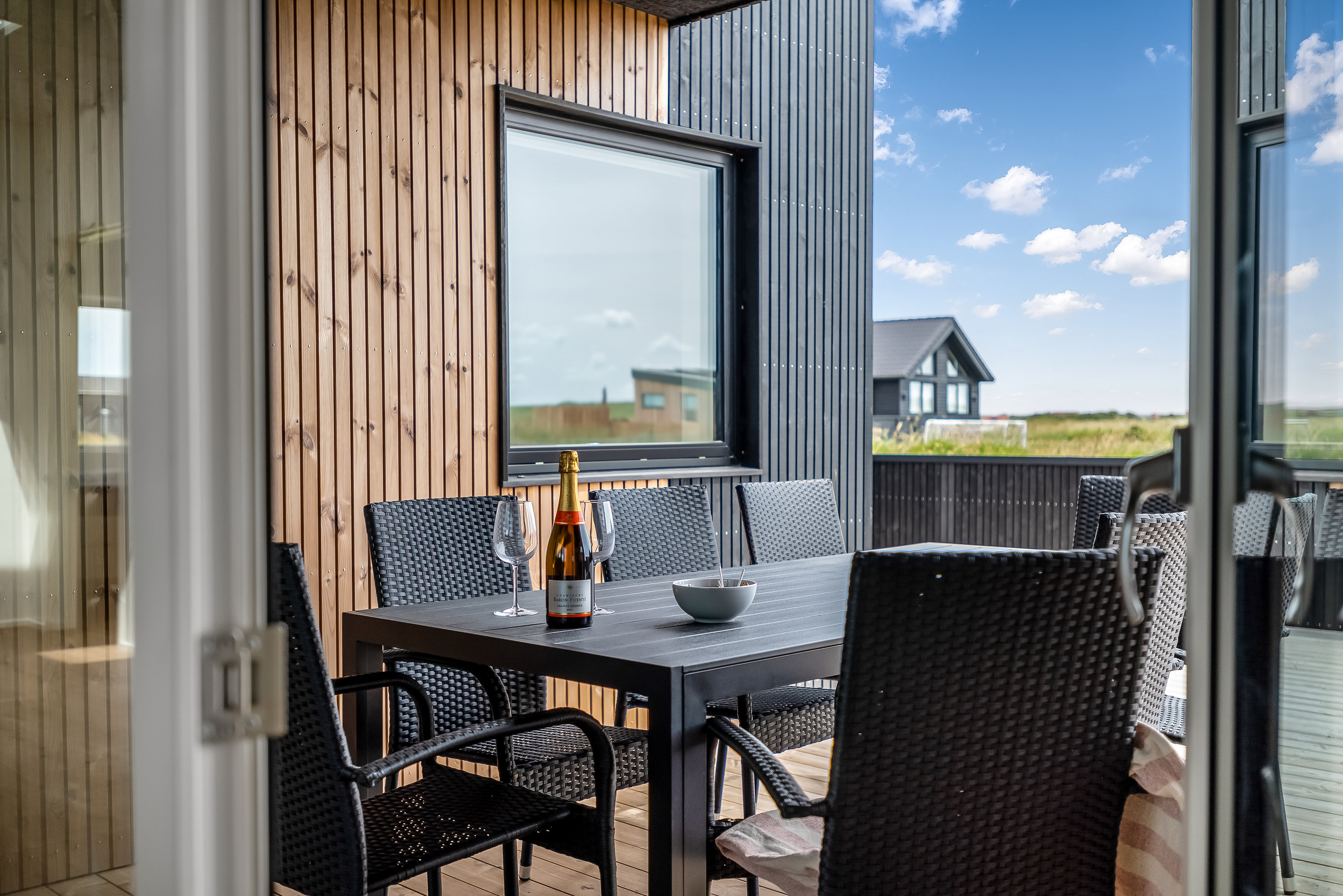 Fremhævet overdækket terrasse billede i fuldskærmstilstand. Billede af Neerlandiavej 69, Vejlby, 7673 Harboøre