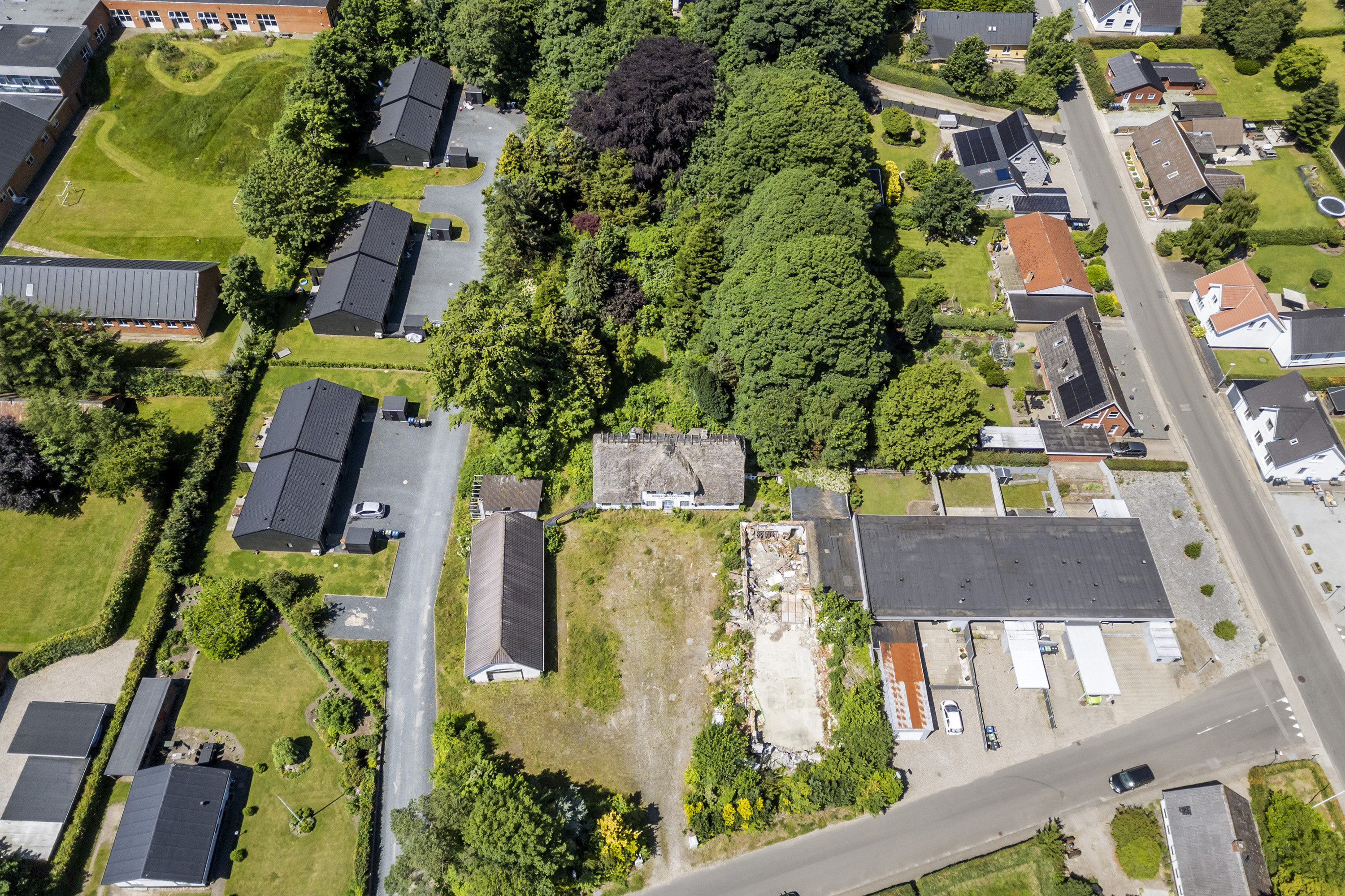 Fremhævet område billede i fuldskærmstilstand. Billede af Skolegade 9, 6622 Bække