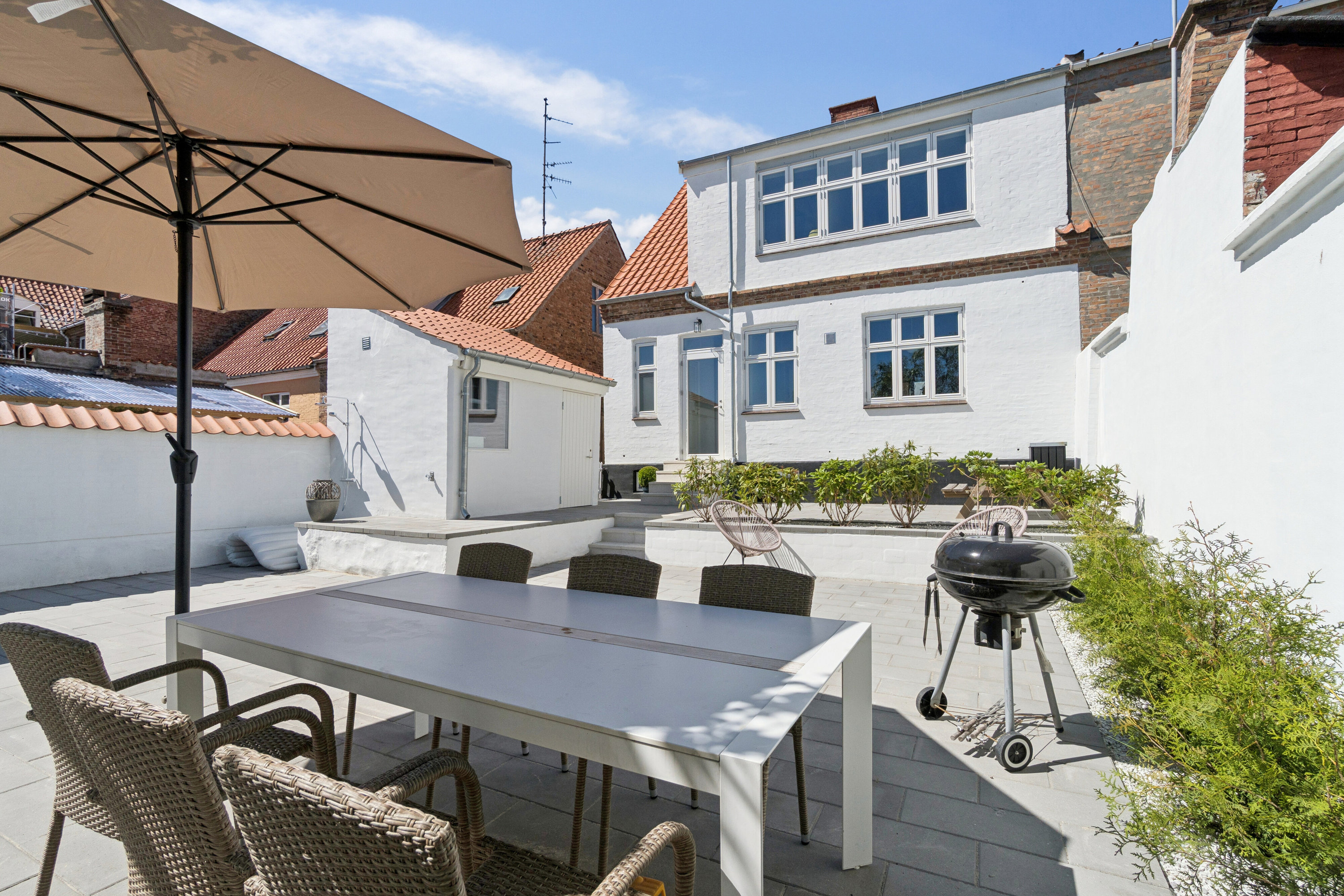 Fremhævet terrasse billede i fuldskærmstilstand. Billede af Snellemark 8, Rønne, 3700 Rønne