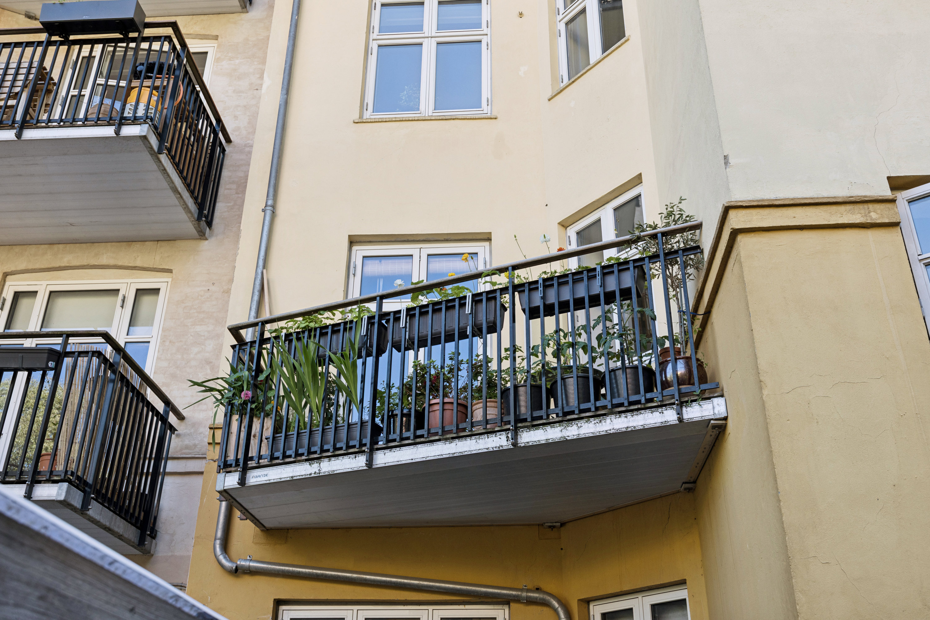 Fremhævet altan billede i fuldskærmstilstand. Billede af Nordre Fasanvej 157, 1. th., 2000 Frederiksberg