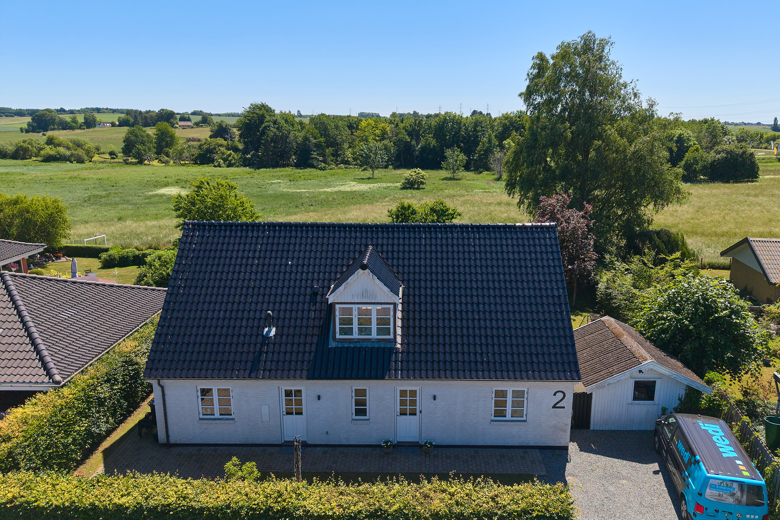 Fremhævet ejendommen billede i fuldskærmstilstand. Billede af Hasselvej 2, Jørlunde, 3550 Slangerup