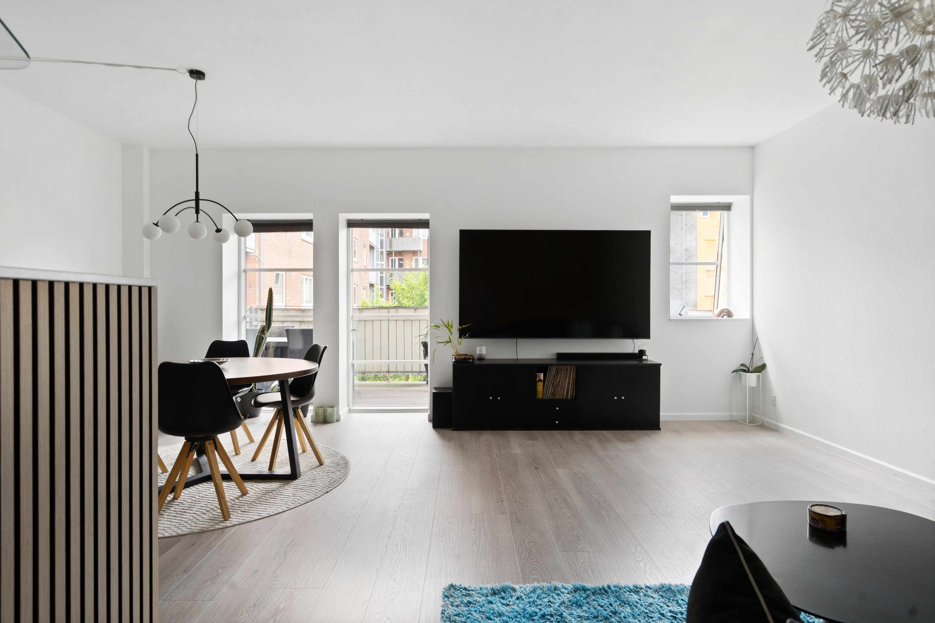 Fremhævet stue billede i fuldskærmstilstand. Billede af Steen Blichers Gade 1D, st.. th., 8900 Randers C
