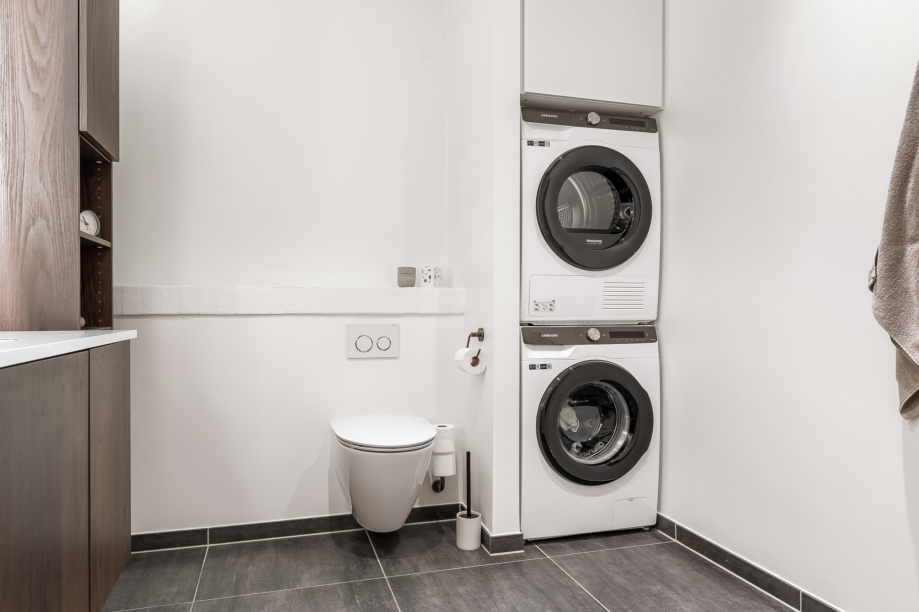 Fremhævet badeværelse billede i fuldskærmstilstand. Billede af Pilehaven 42, Bredballe, 7120 Vejle Øst