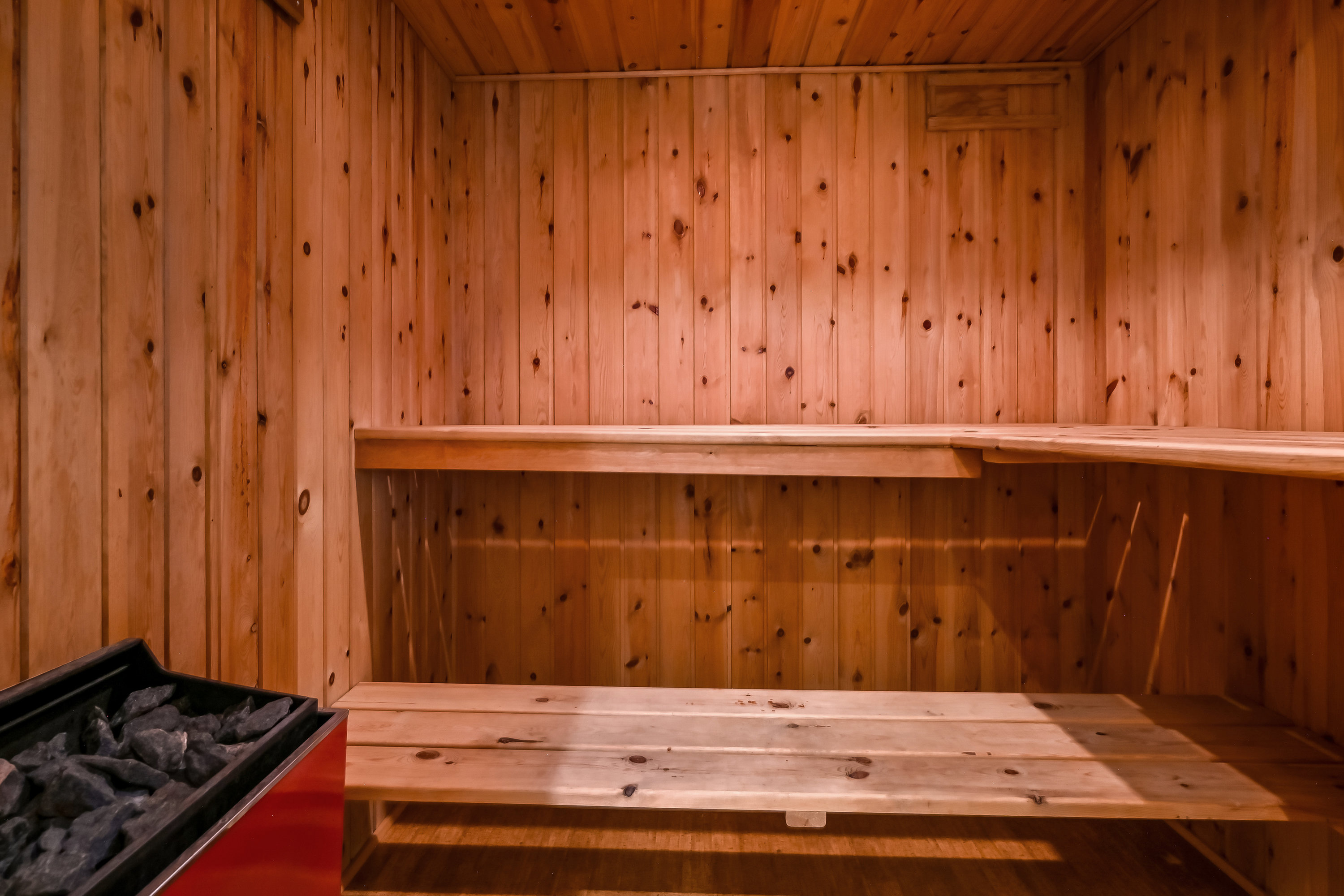 Fremhævet sauna billede i fuldskærmstilstand. Billede af Rønne Alle 45, 7451 Sunds