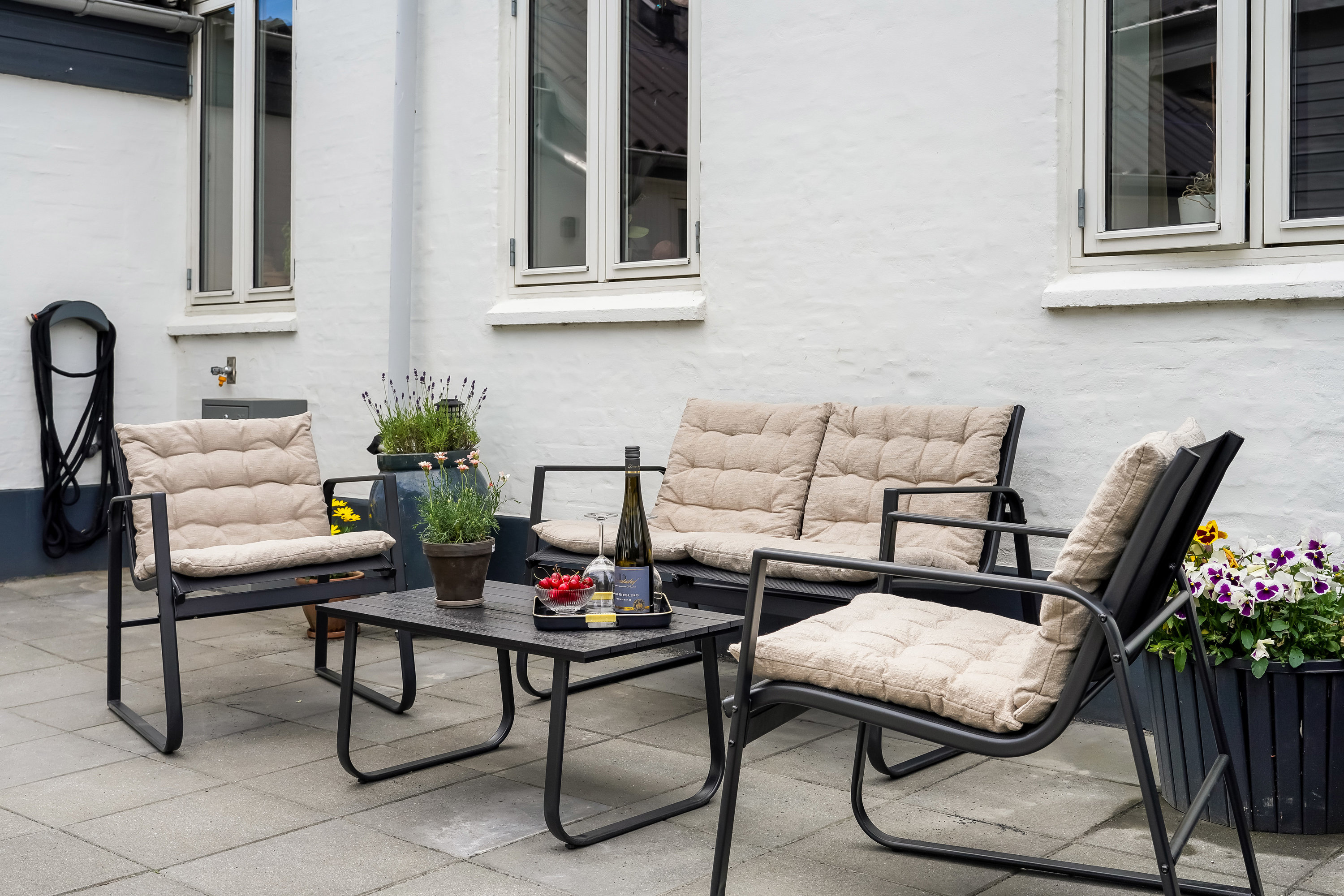 Fremhævet terrasse billede i fuldskærmstilstand. Billede af Nørregade 26, Ejby, 5592 Ejby
