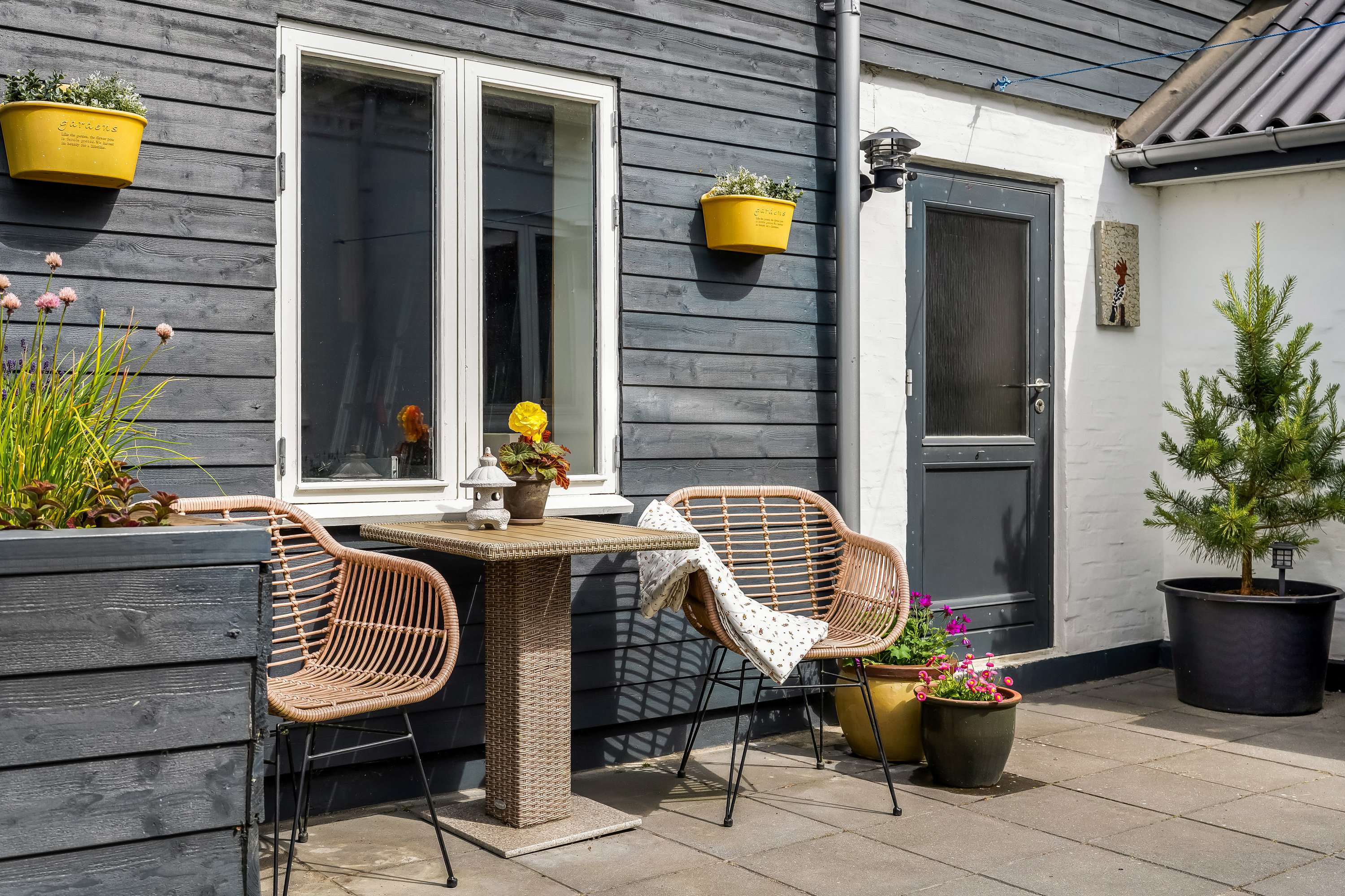 Fremhævet terrasse billede i fuldskærmstilstand. Billede af Nørregade 26, Ejby, 5592 Ejby