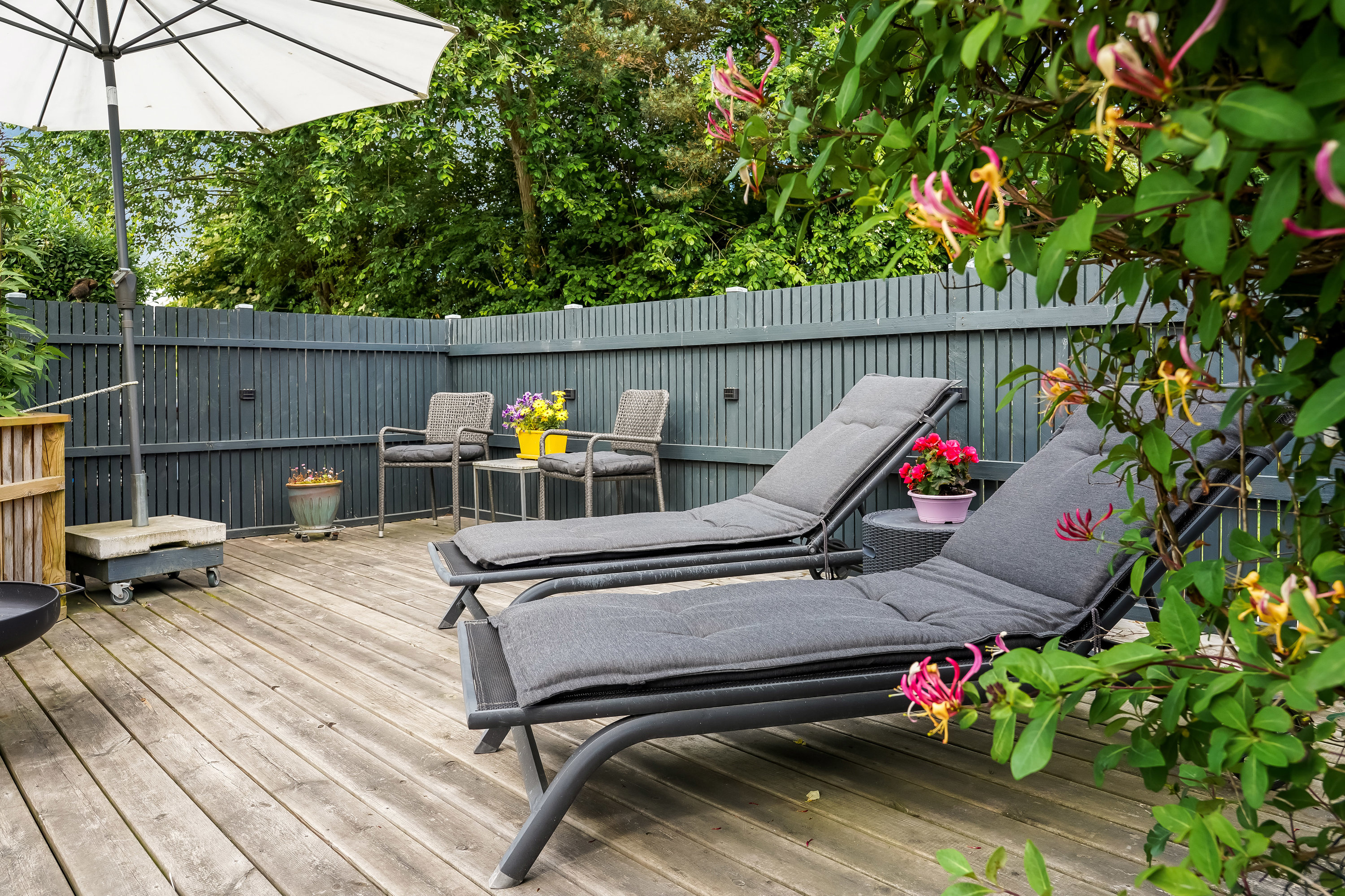 Fremhævet terrasse billede i fuldskærmstilstand. Billede af Nørregade 26, Ejby, 5592 Ejby