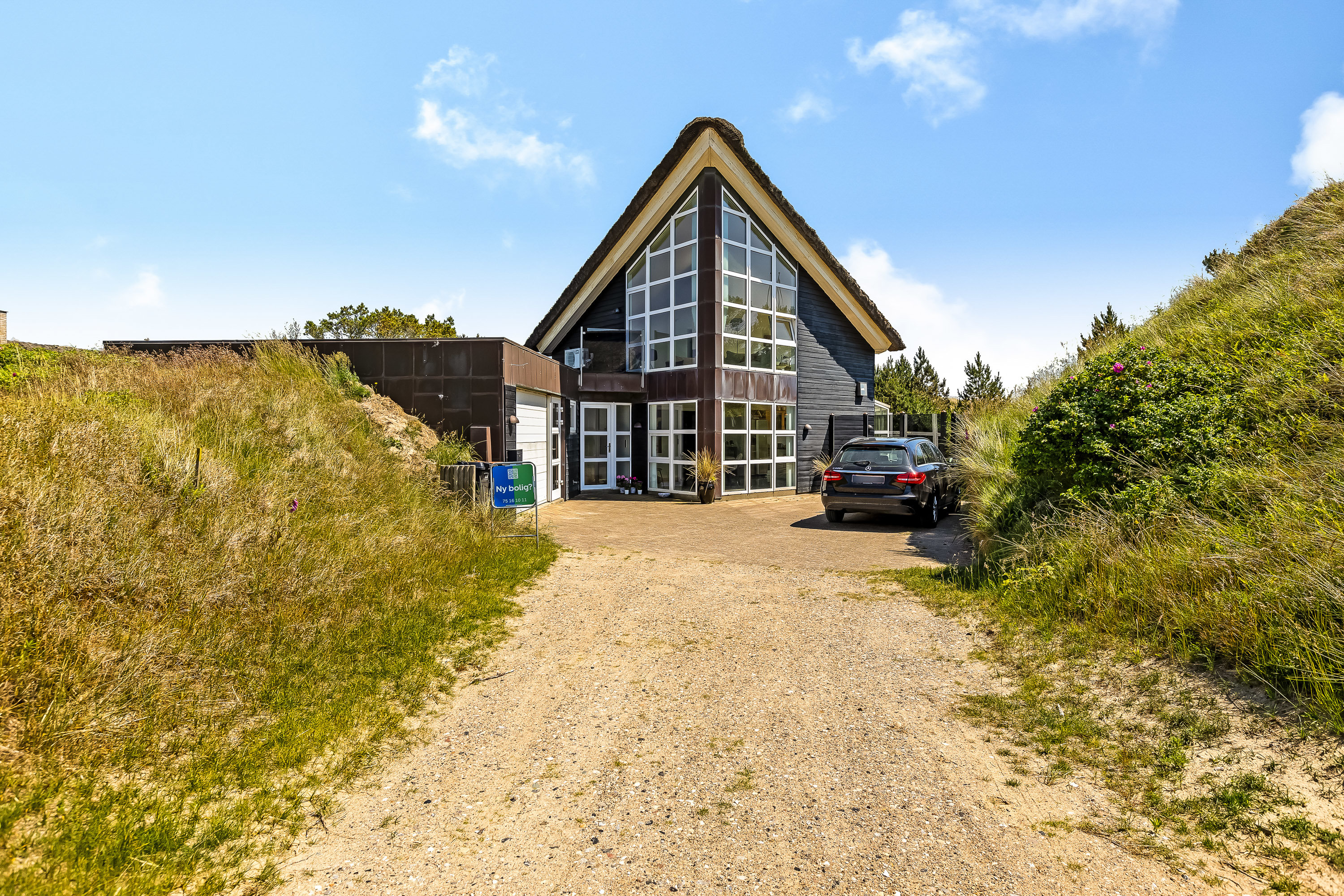 Fremhævet facade billede i fuldskærmstilstand. Billede af Skovstien 47, Fanø Bad, 6720 Fanø