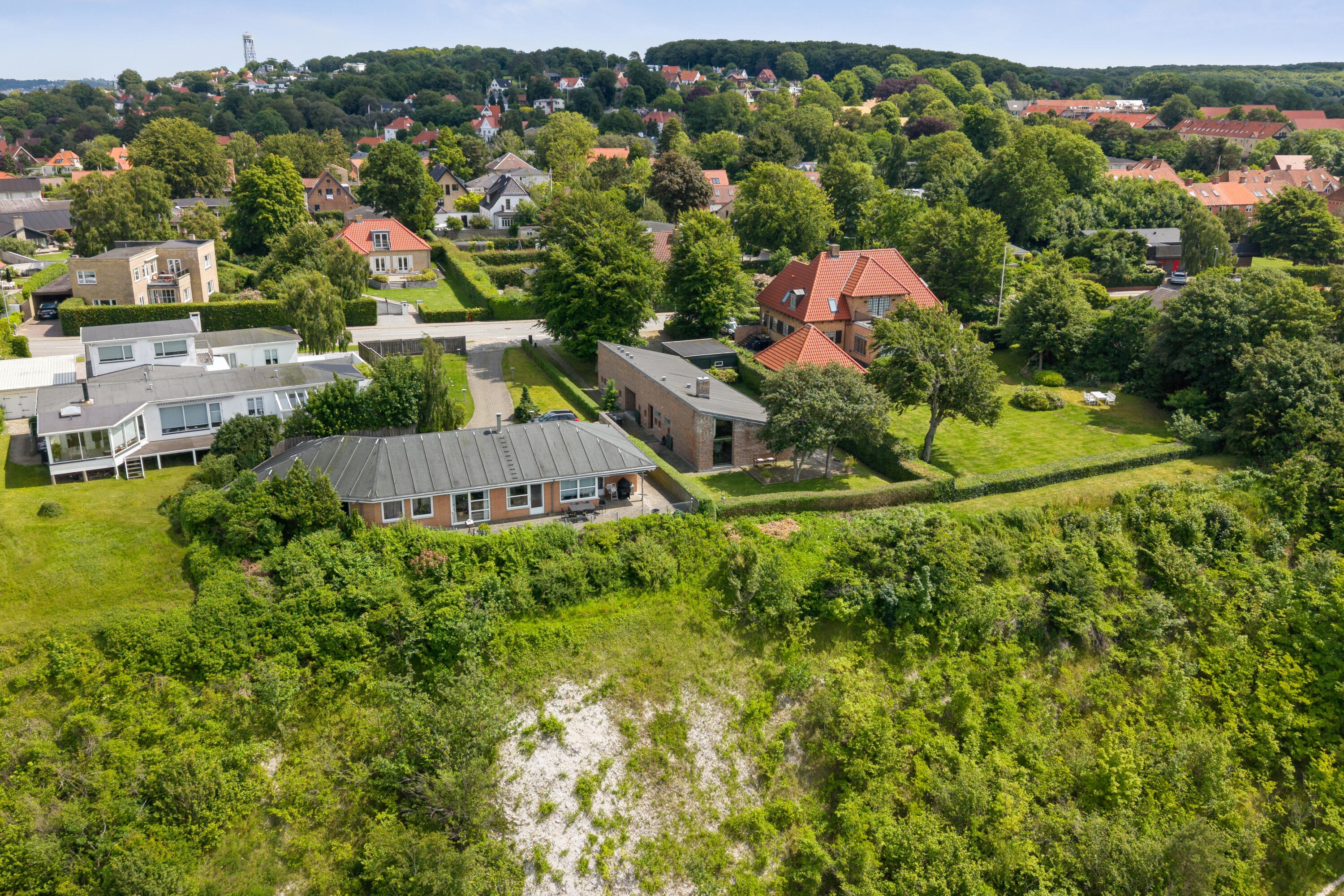 Fremhævet luftfoto billede i fuldskærmstilstand. Billede af Strøybergsvej 72, 9000 Aalborg