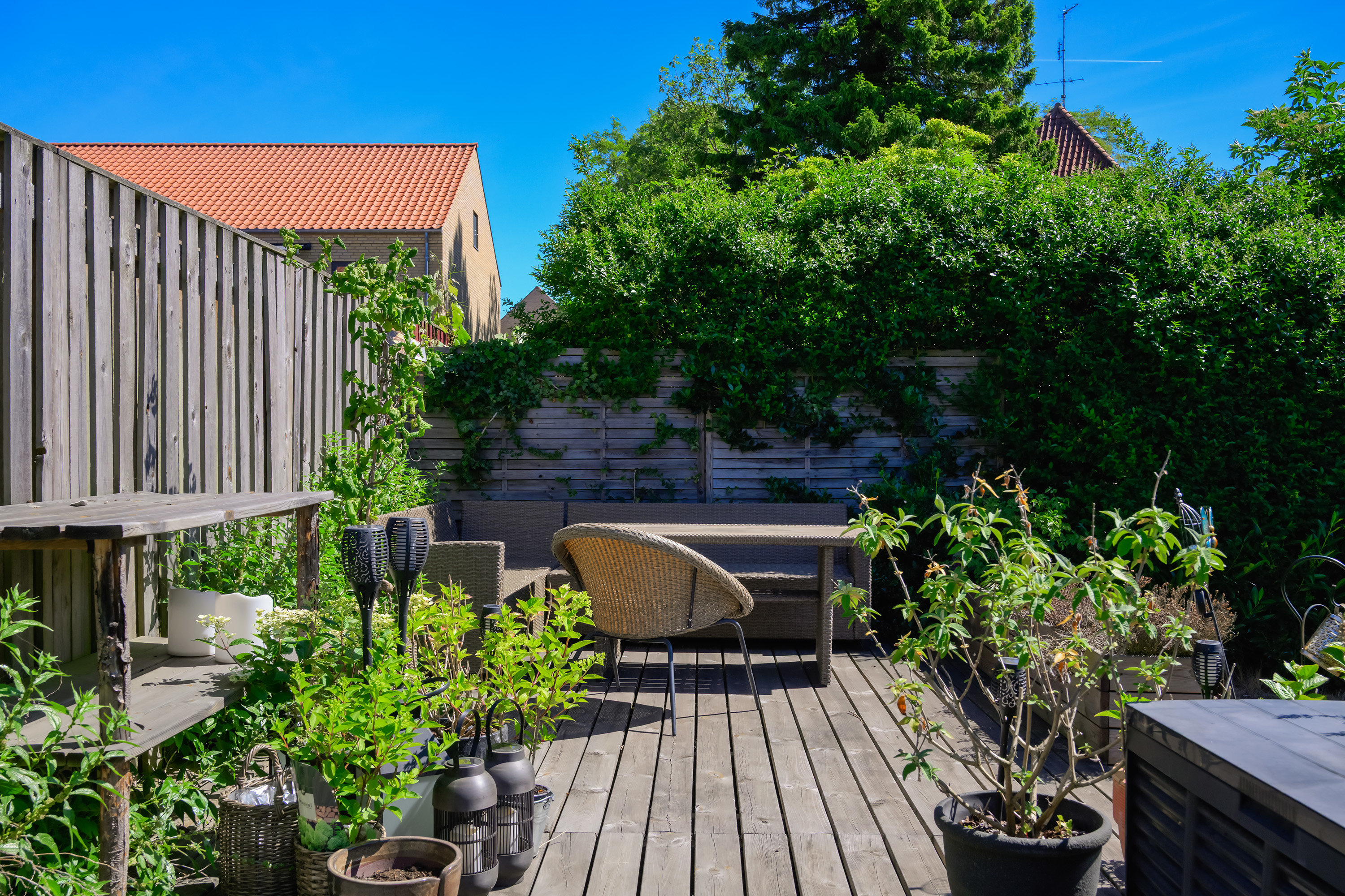 Fremhævet terrasse billede i fuldskærmstilstand. Billede af Baagøesgade 3, 4800 Nykøbing F