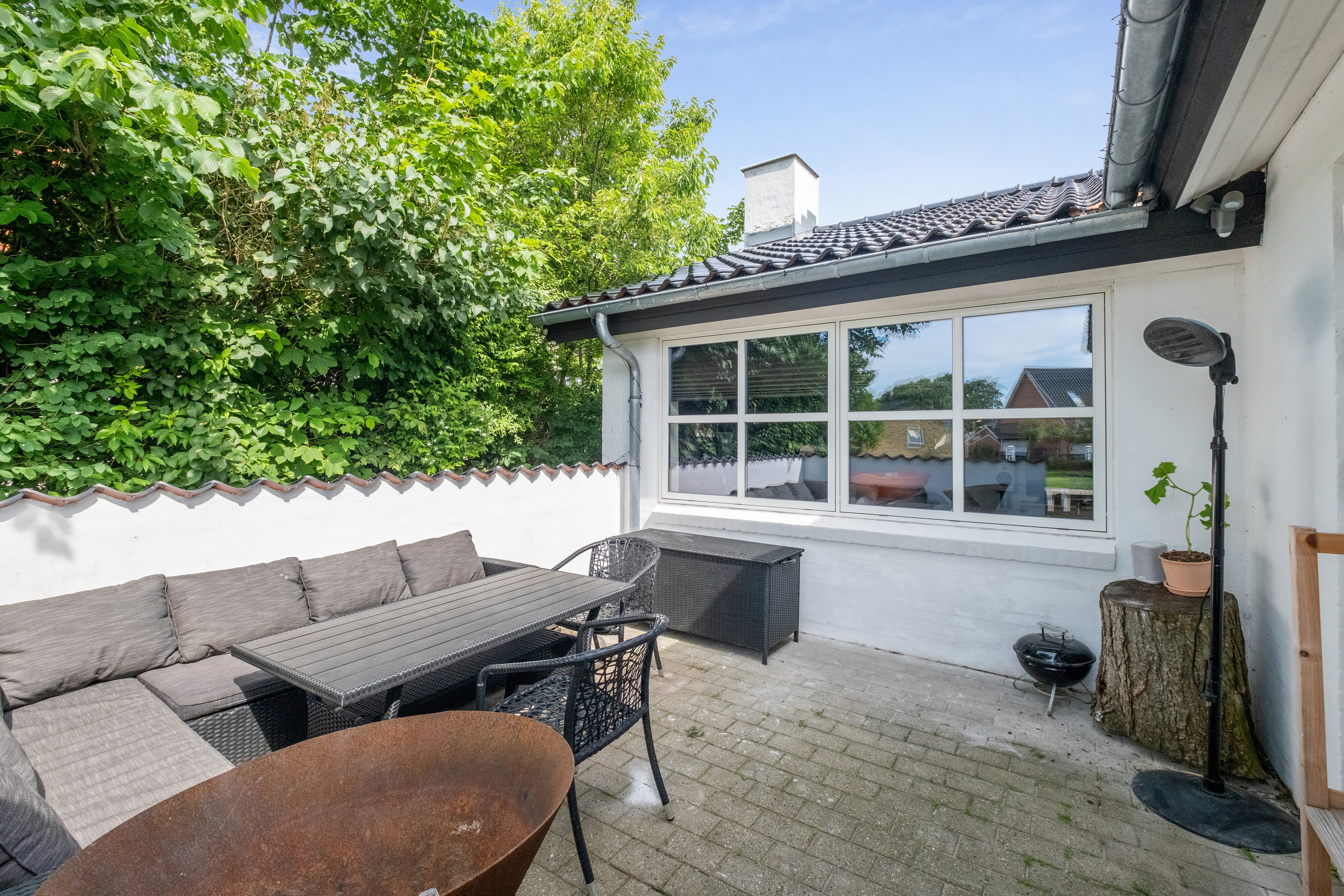 Fremhævet terrasse billede i fuldskærmstilstand. Billede af Muhlesvej 13, 9800 Hjørring