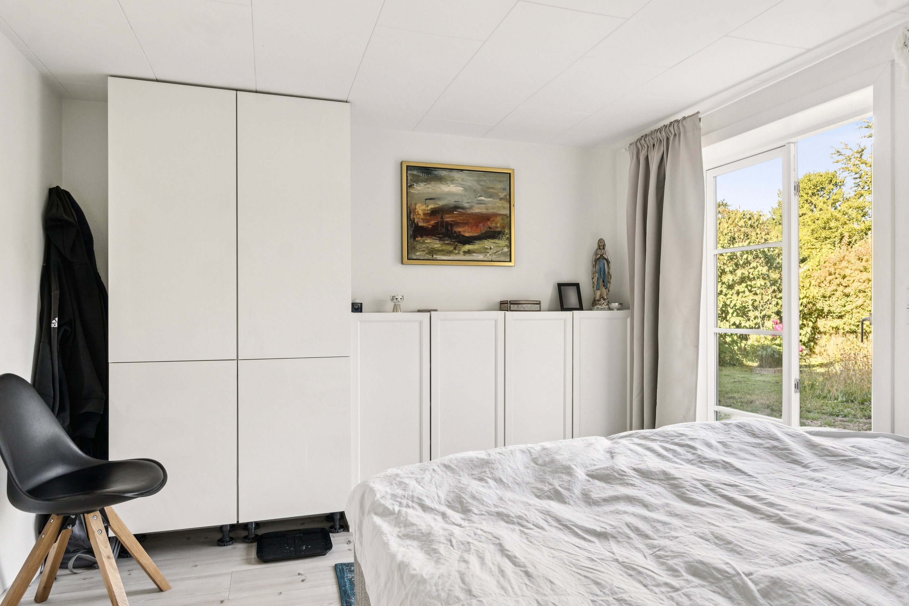 Fremhævet soveværelse billede i fuldskærmstilstand. Billede af Møldrupsvej 18, Dalby Strand, 4281 Gørlev
