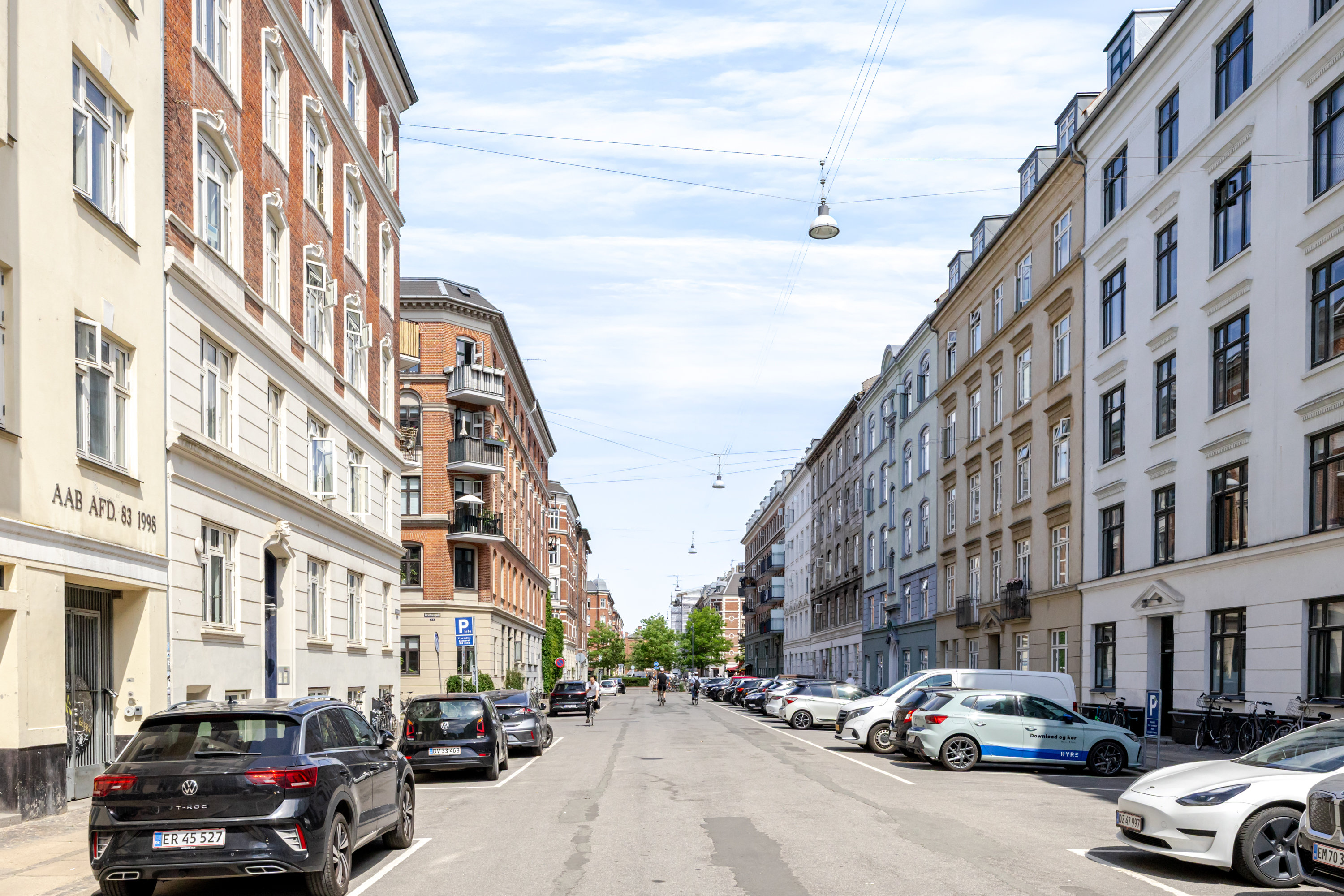 Fremhævet andet billede i fuldskærmstilstand. Billede af Flensborggade 34, 1. tv., 1669 København V