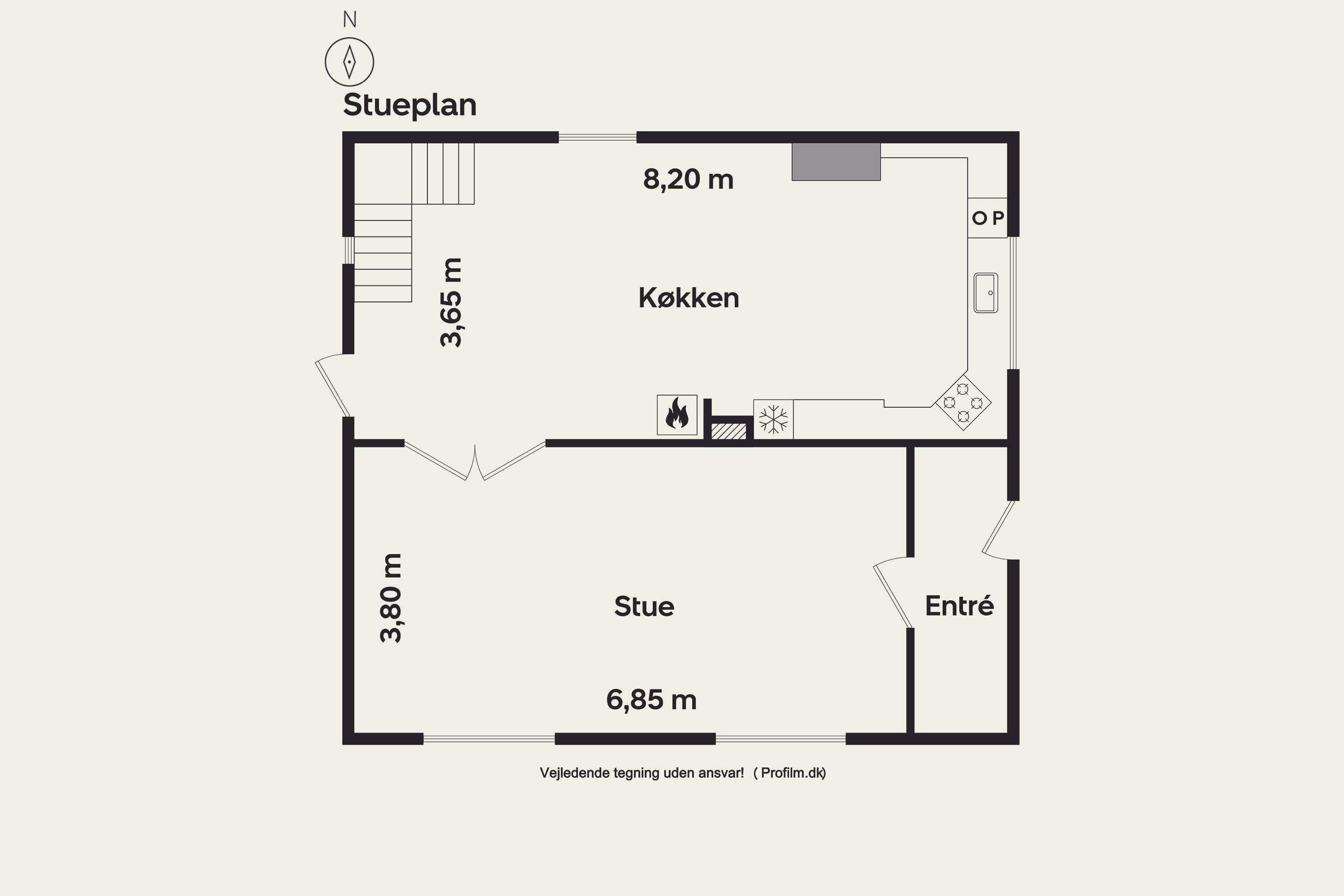 Plantegninger billede af Vinkelvej 7, 4180 Sorø