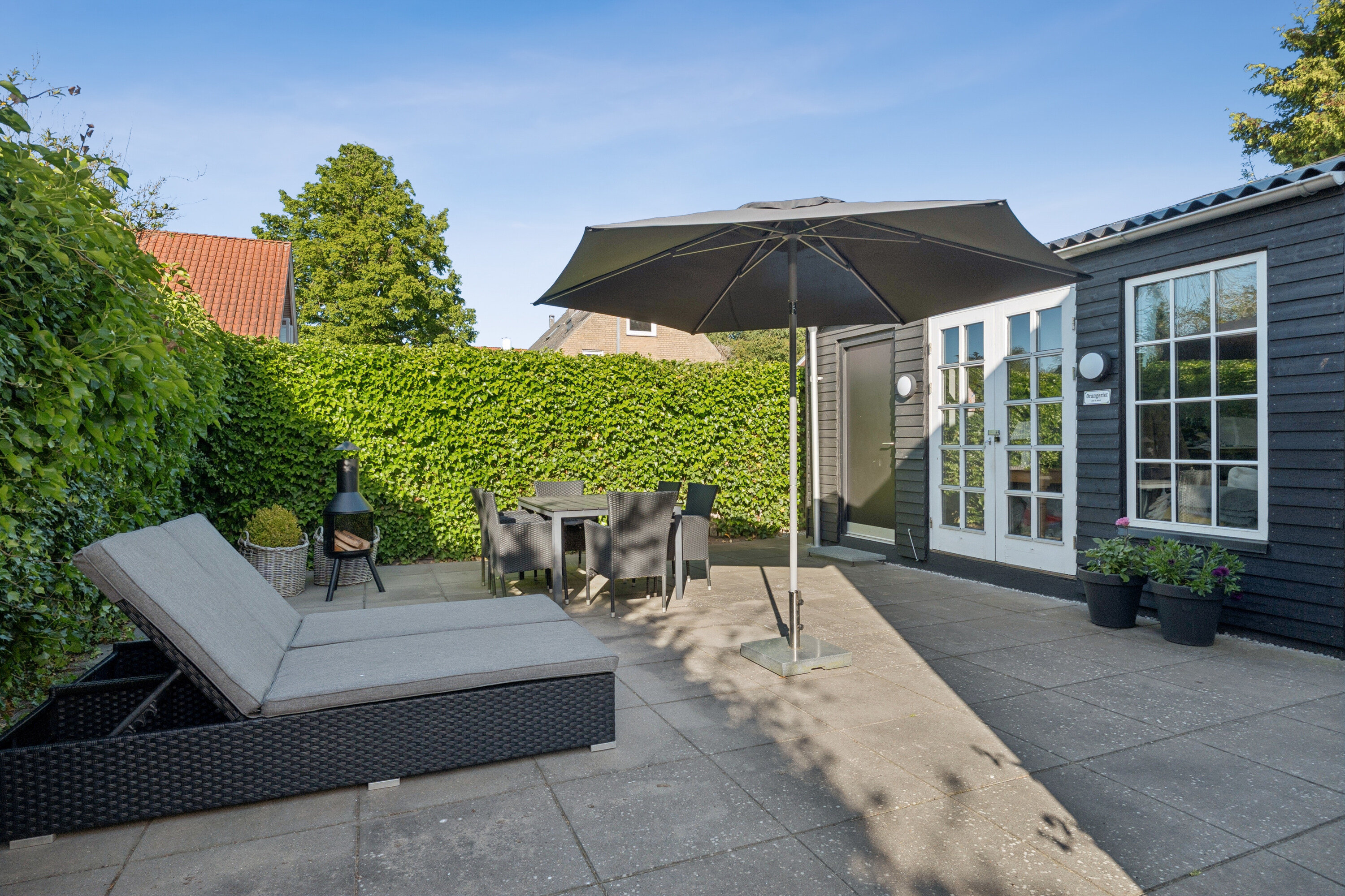 Fremhævet terrasse billede i fuldskærmstilstand. Billede af Ingridsvej 6A, Indre Hasseris, 9000 Aalborg