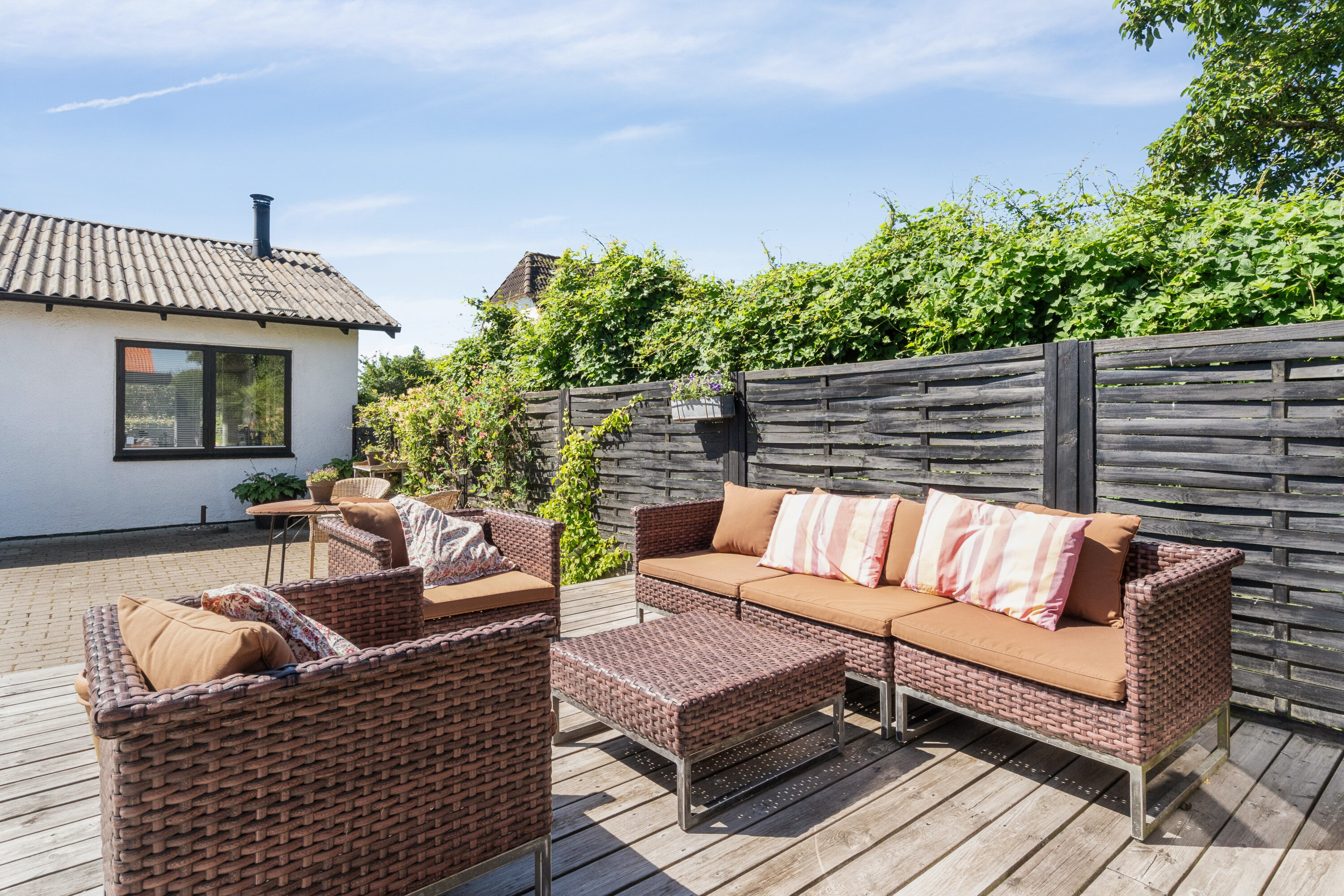 Fremhævet terrasse billede i fuldskærmstilstand. Billede af Sønder Alle 21, 9000 Aalborg